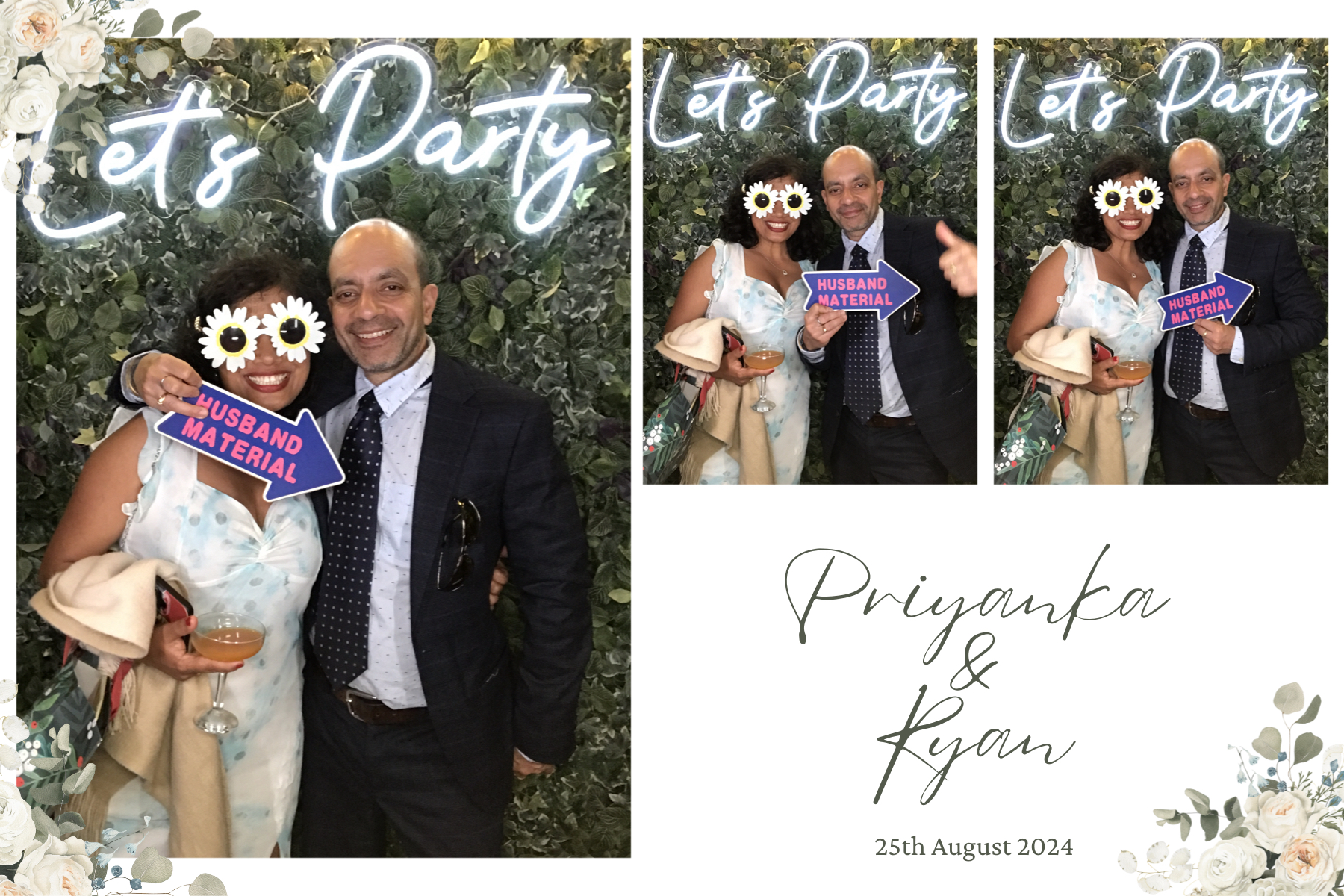 Mr and Mrs Goodland | View more photos from the event at gallery.partydelightsphotobooth.co.uk/u/PartyDelightsPhotoBooth/Mr-and-Mrs-Goodland