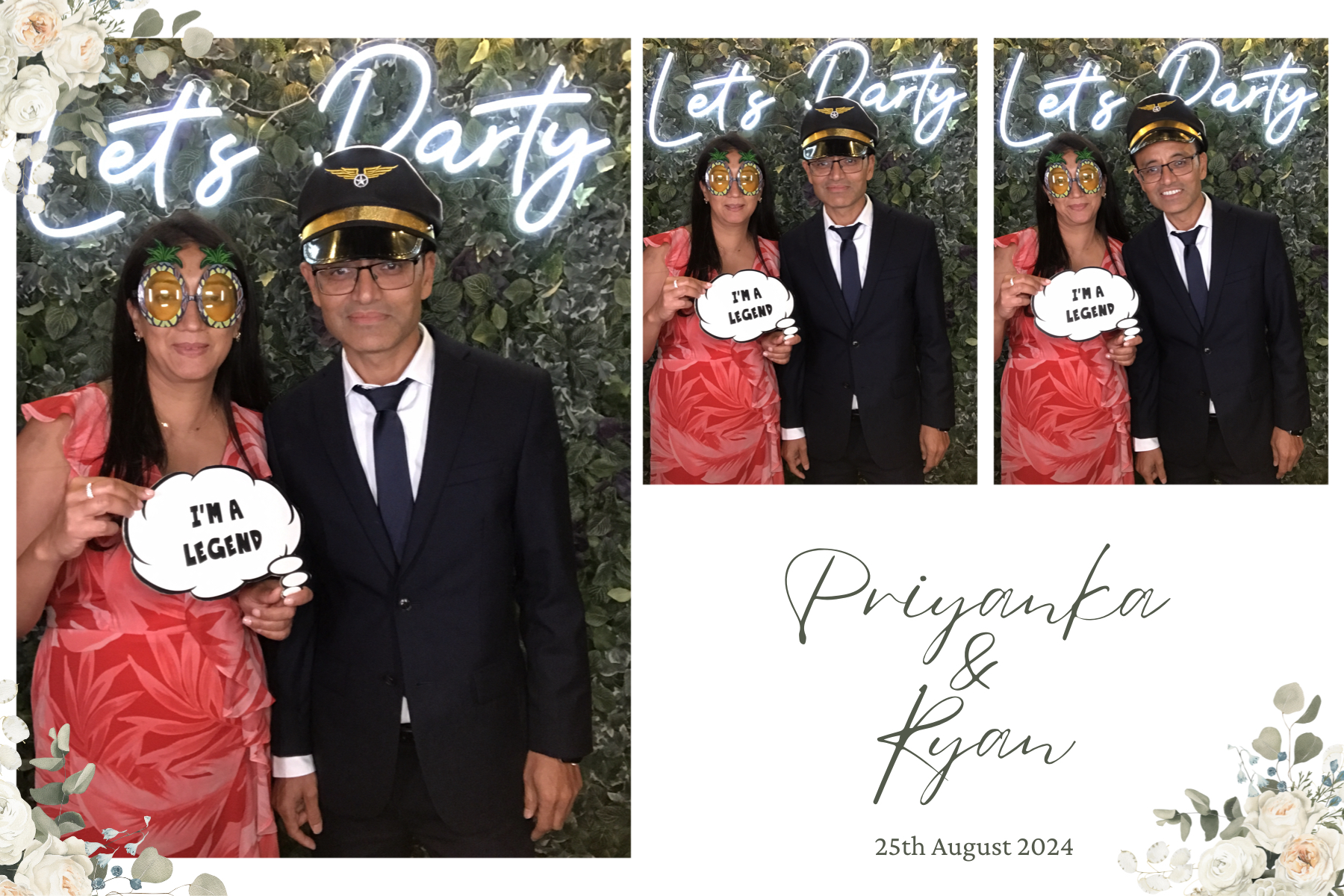 Mr and Mrs Goodland | View more photos from the event at gallery.partydelightsphotobooth.co.uk/u/PartyDelightsPhotoBooth/Mr-and-Mrs-Goodland