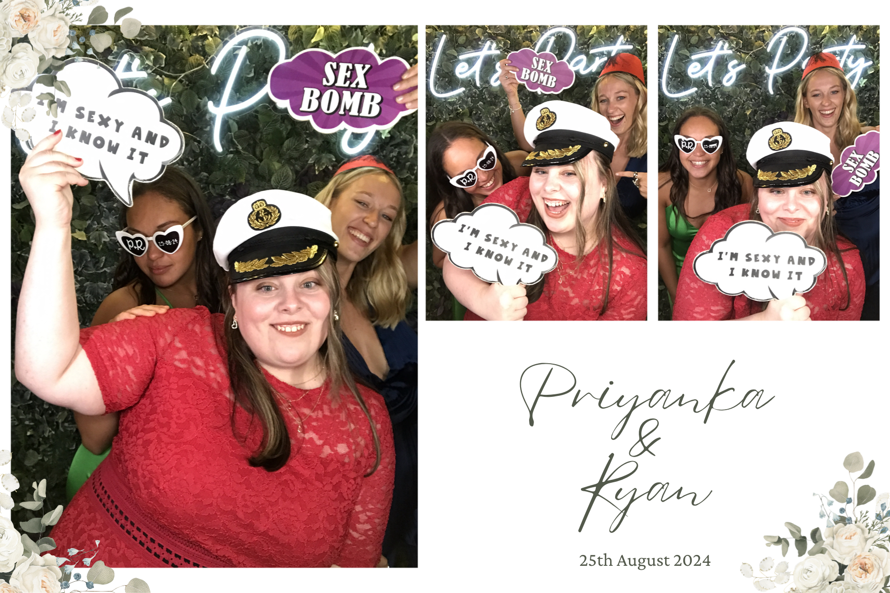 Mr and Mrs Goodland | View more photos from the event at gallery.partydelightsphotobooth.co.uk/u/PartyDelightsPhotoBooth/Mr-and-Mrs-Goodland