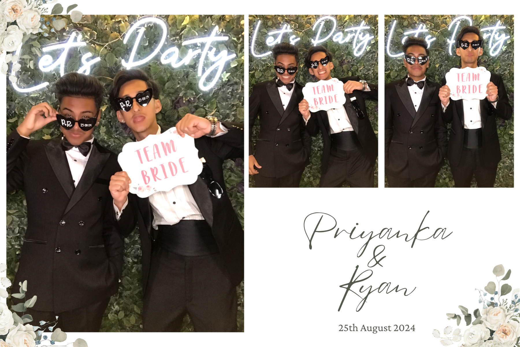 Mr and Mrs Goodland | View more photos from the event at gallery.partydelightsphotobooth.co.uk/u/PartyDelightsPhotoBooth/Mr-and-Mrs-Goodland