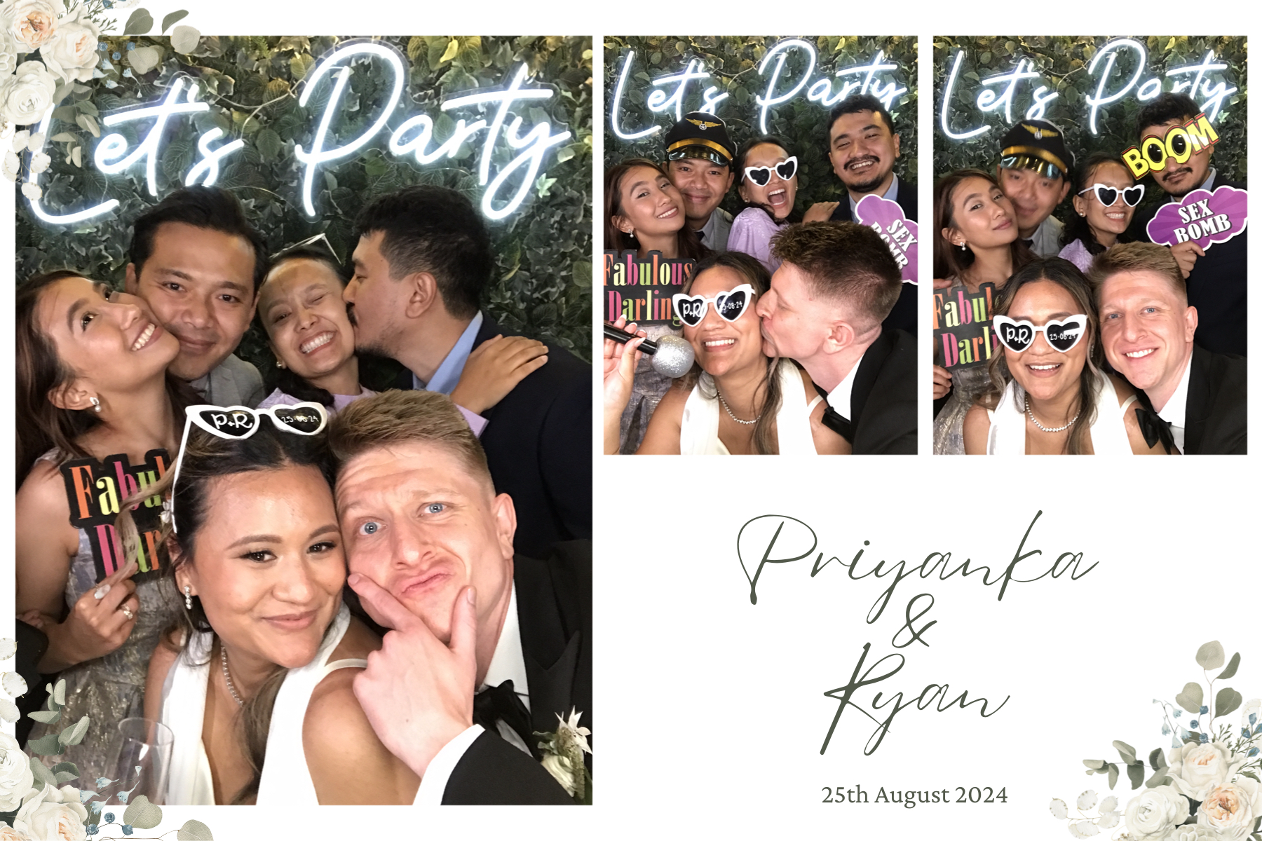 Mr and Mrs Goodland | View more photos from the event at gallery.partydelightsphotobooth.co.uk/u/PartyDelightsPhotoBooth/Mr-and-Mrs-Goodland