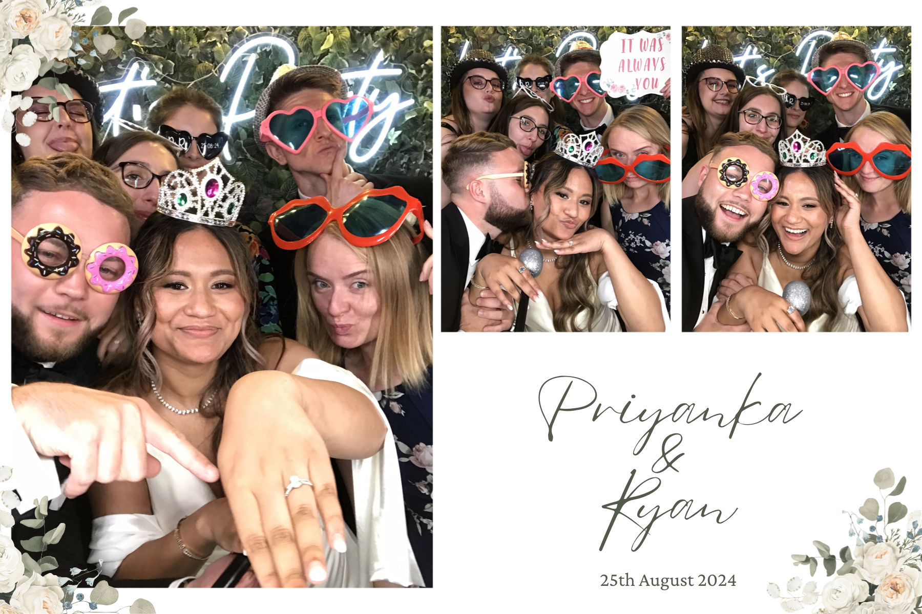 Mr and Mrs Goodland | View more photos from the event at gallery.partydelightsphotobooth.co.uk/u/PartyDelightsPhotoBooth/Mr-and-Mrs-Goodland
