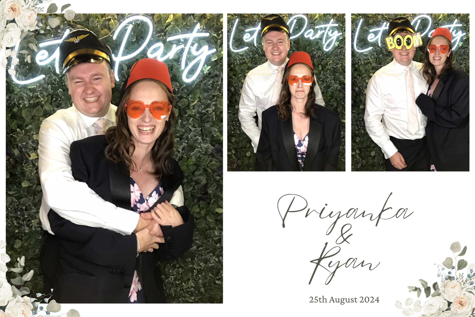 Mr and Mrs Goodland | View more photos from the event at gallery.partydelightsphotobooth.co.uk/u/PartyDelightsPhotoBooth/Mr-and-Mrs-Goodland