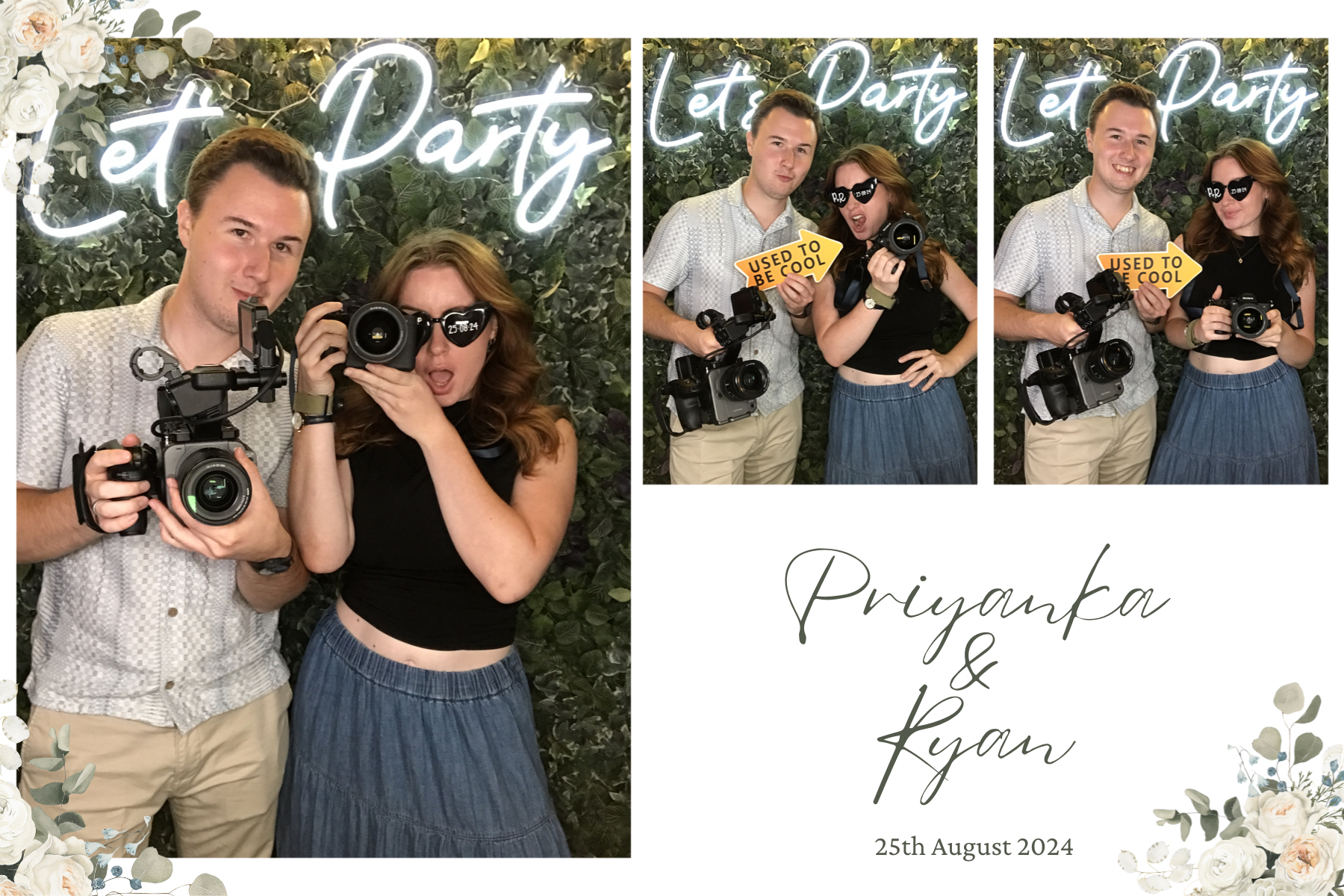 Mr and Mrs Goodland | View more photos from the event at gallery.partydelightsphotobooth.co.uk/u/PartyDelightsPhotoBooth/Mr-and-Mrs-Goodland