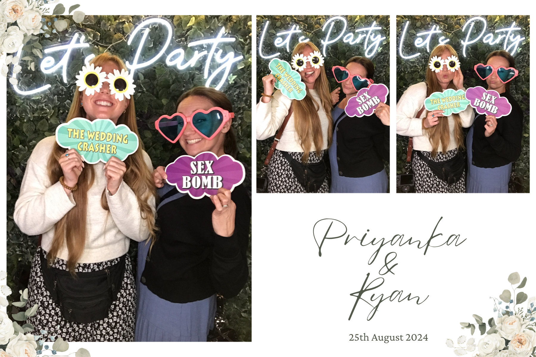 Mr and Mrs Goodland | View more photos from the event at gallery.partydelightsphotobooth.co.uk/u/PartyDelightsPhotoBooth/Mr-and-Mrs-Goodland