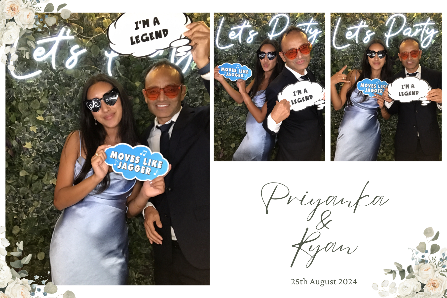 Mr and Mrs Goodland | View more photos from the event at gallery.partydelightsphotobooth.co.uk/u/PartyDelightsPhotoBooth/Mr-and-Mrs-Goodland