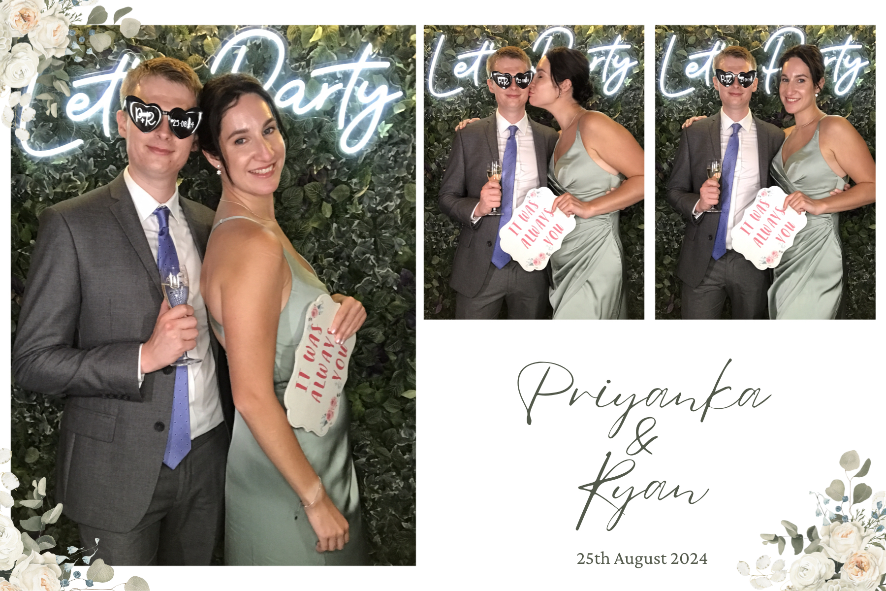 Mr and Mrs Goodland | View more photos from the event at gallery.partydelightsphotobooth.co.uk/u/PartyDelightsPhotoBooth/Mr-and-Mrs-Goodland