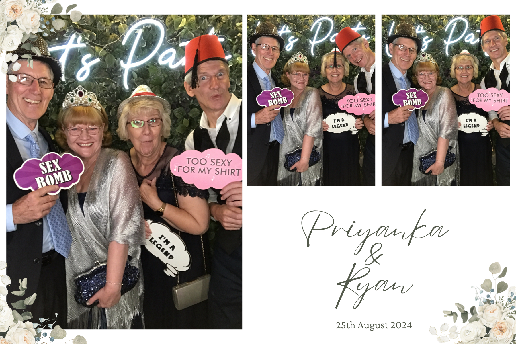 Mr and Mrs Goodland | View more photos from the event at gallery.partydelightsphotobooth.co.uk/u/PartyDelightsPhotoBooth/Mr-and-Mrs-Goodland