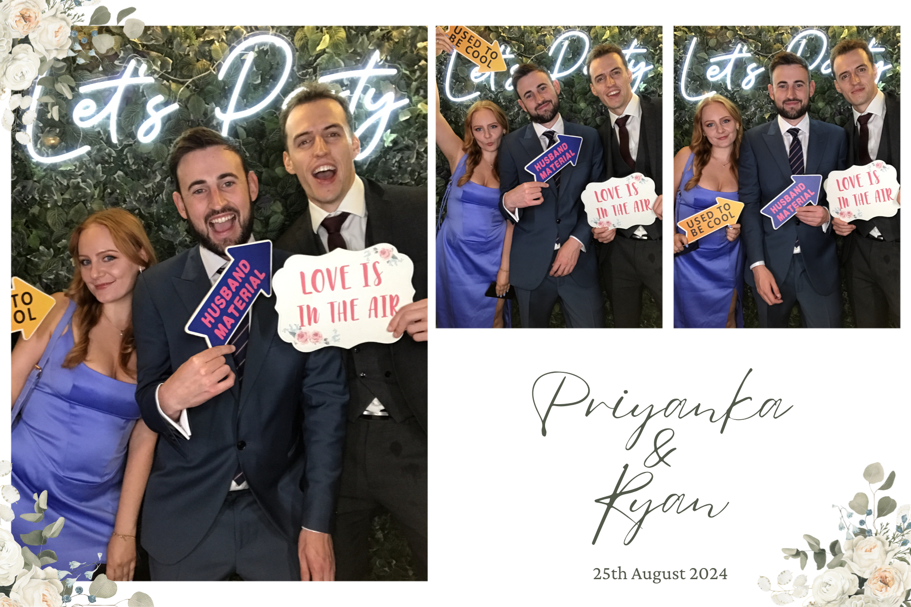 Mr and Mrs Goodland | View more photos from the event at gallery.partydelightsphotobooth.co.uk/u/PartyDelightsPhotoBooth/Mr-and-Mrs-Goodland