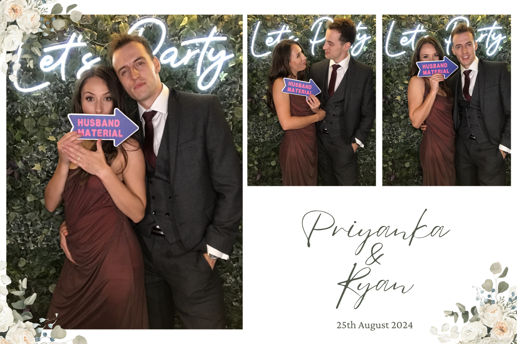 Mr and Mrs Goodland | View more photos from the event at gallery.partydelightsphotobooth.co.uk/u/PartyDelightsPhotoBooth/Mr-and-Mrs-Goodland