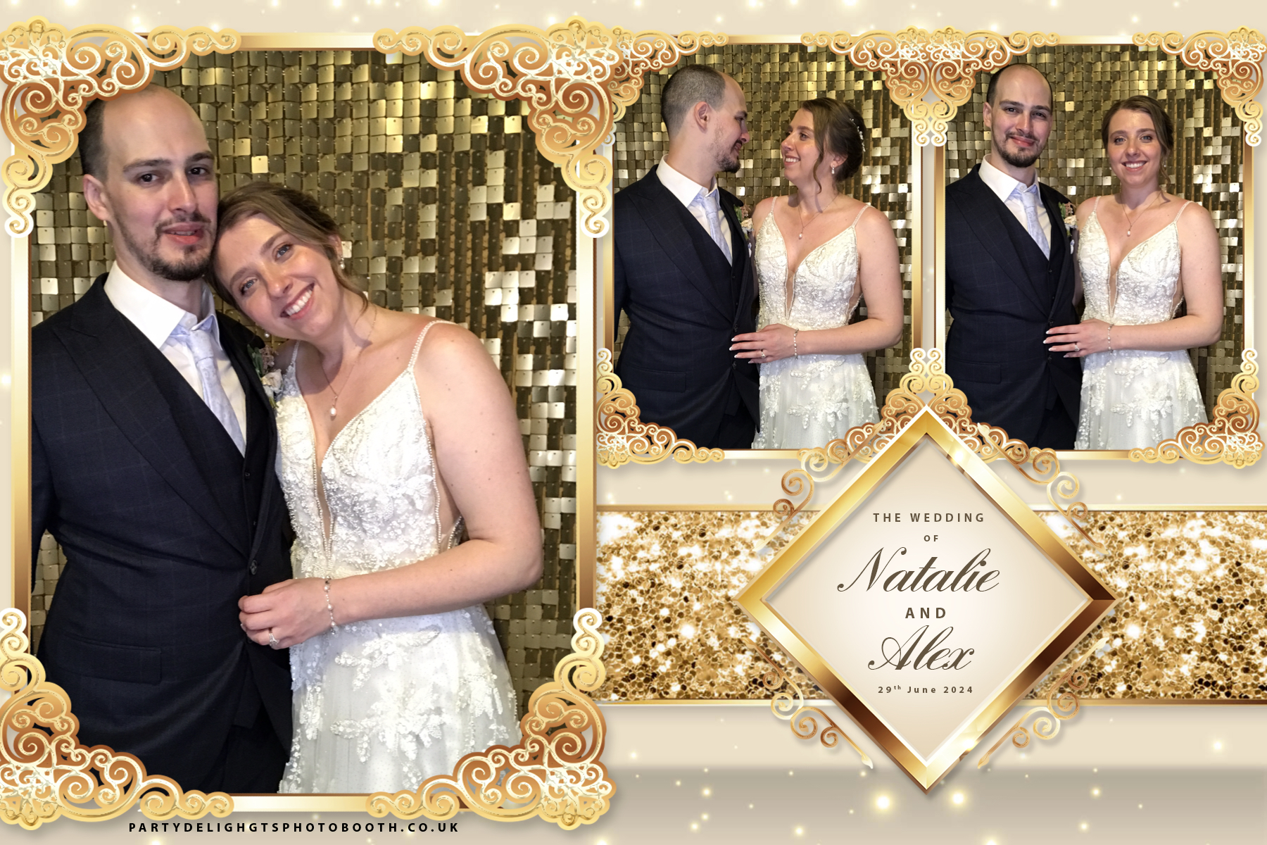 Natalie and Alex's Wedding | View more photos from the event at gallery.partydelightsphotobooth.co.uk/u/PartyDelightsPhotoBooth/Natalie-and-Alexs-Wedding