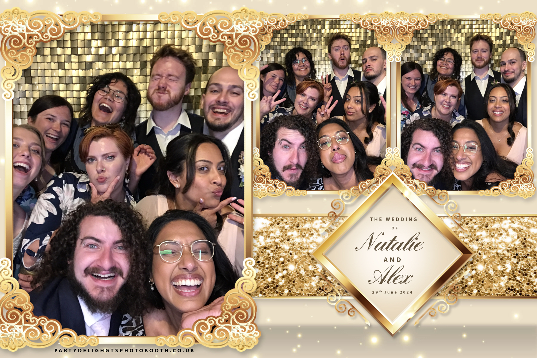 Natalie and Alex's Wedding | View more photos from the event at gallery.partydelightsphotobooth.co.uk/u/PartyDelightsPhotoBooth/Natalie-and-Alexs-Wedding