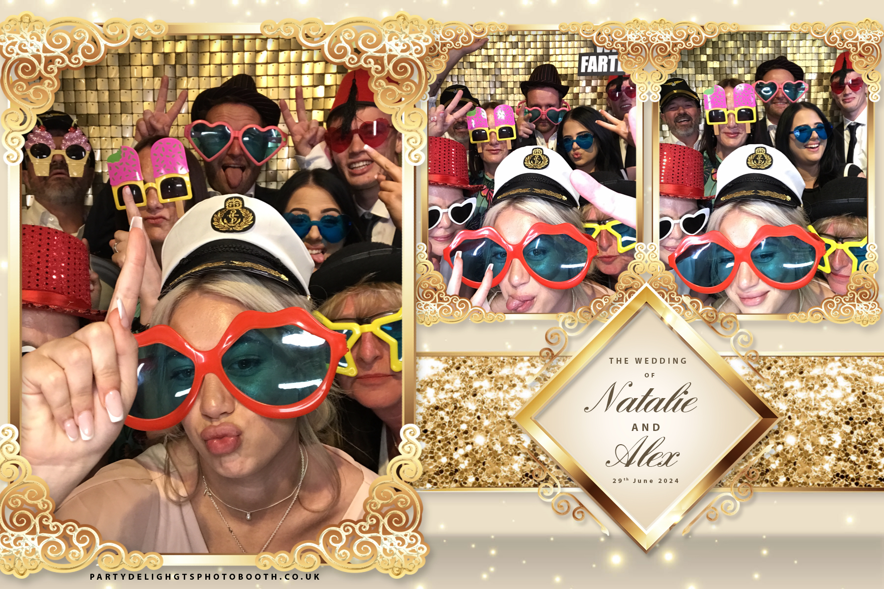 Natalie and Alex's Wedding | View more photos from the event at gallery.partydelightsphotobooth.co.uk/u/PartyDelightsPhotoBooth/Natalie-and-Alexs-Wedding