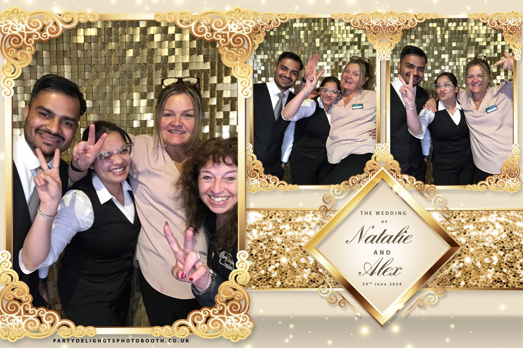 Natalie and Alex's Wedding | View more photos from the event at gallery.partydelightsphotobooth.co.uk/u/PartyDelightsPhotoBooth/Natalie-and-Alexs-Wedding
