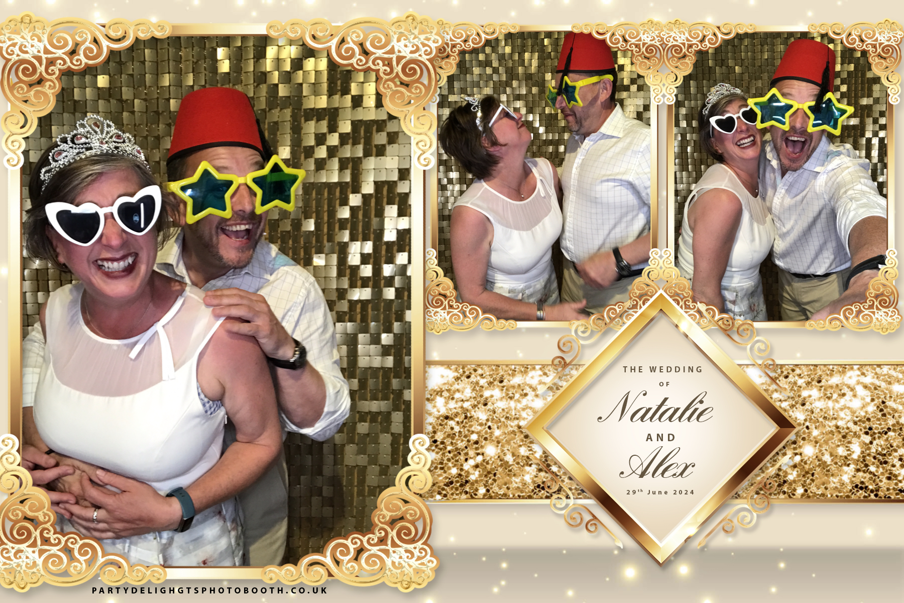 Natalie and Alex's Wedding | View more photos from the event at gallery.partydelightsphotobooth.co.uk/u/PartyDelightsPhotoBooth/Natalie-and-Alexs-Wedding