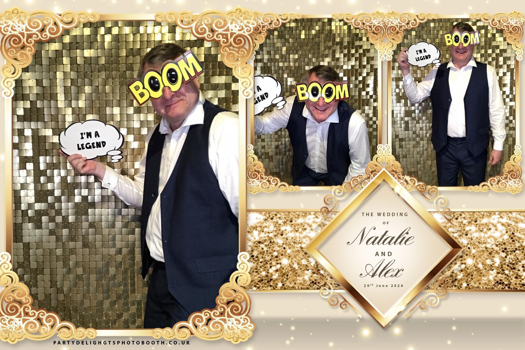 Natalie and Alex's Wedding | View more photos from the event at gallery.partydelightsphotobooth.co.uk/u/PartyDelightsPhotoBooth/Natalie-and-Alexs-Wedding