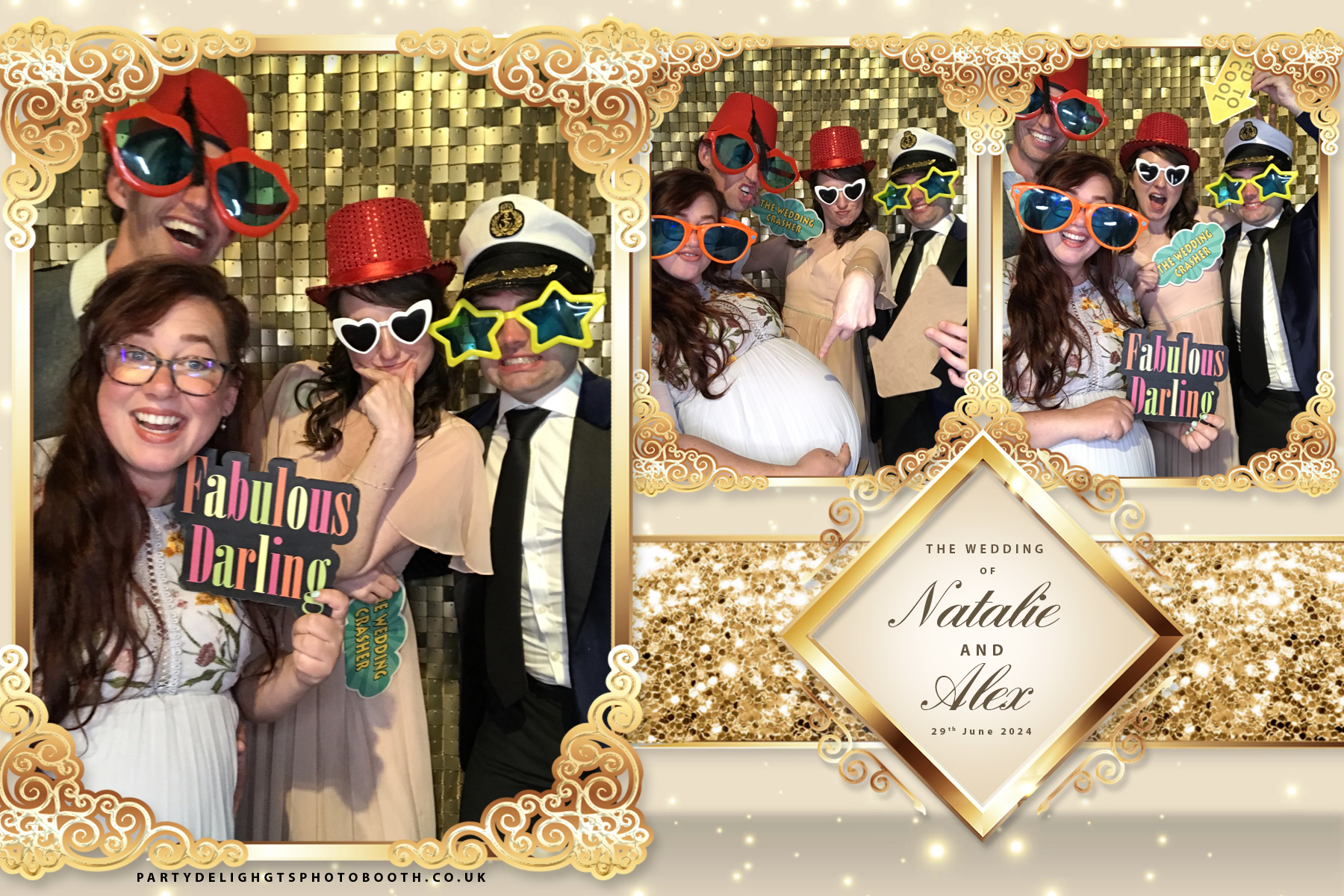 Natalie and Alex's Wedding | View more photos from the event at gallery.partydelightsphotobooth.co.uk/u/PartyDelightsPhotoBooth/Natalie-and-Alexs-Wedding