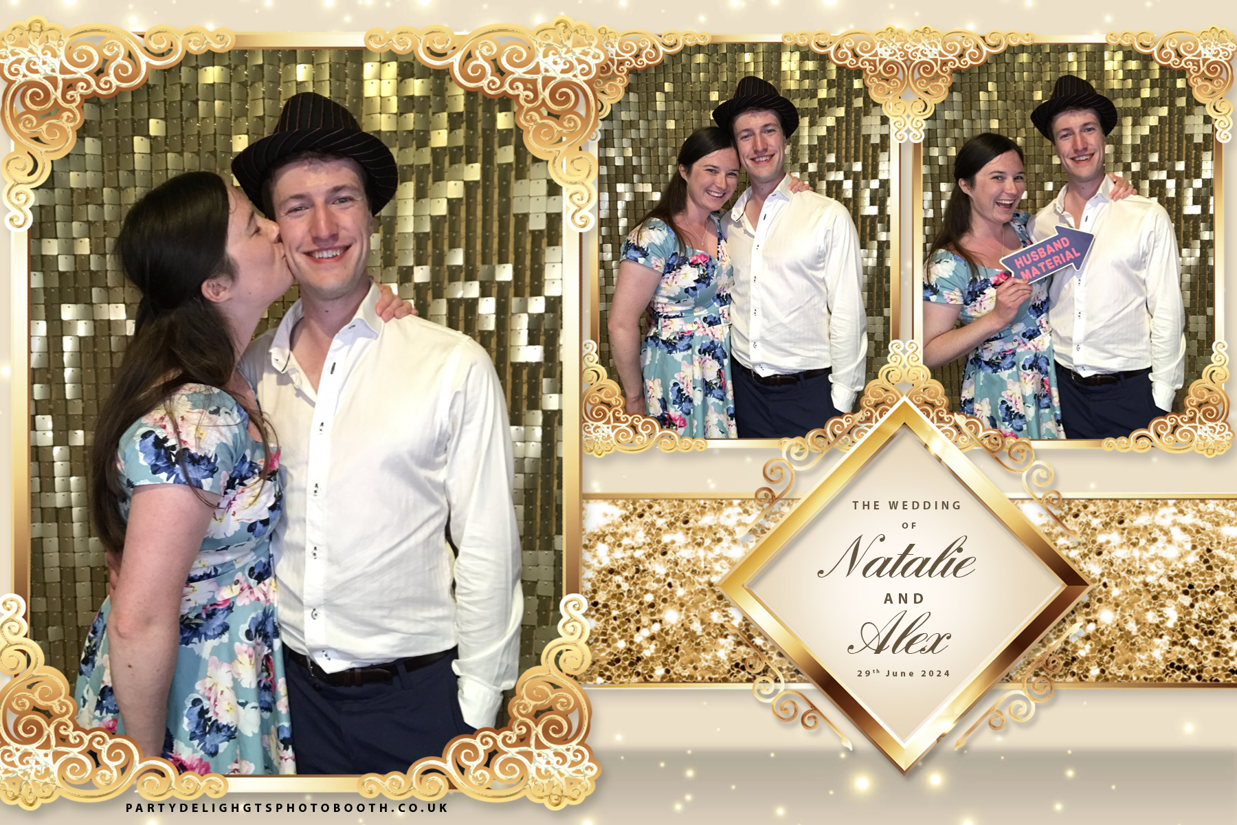 Natalie and Alex's Wedding | View more photos from the event at gallery.partydelightsphotobooth.co.uk/u/PartyDelightsPhotoBooth/Natalie-and-Alexs-Wedding