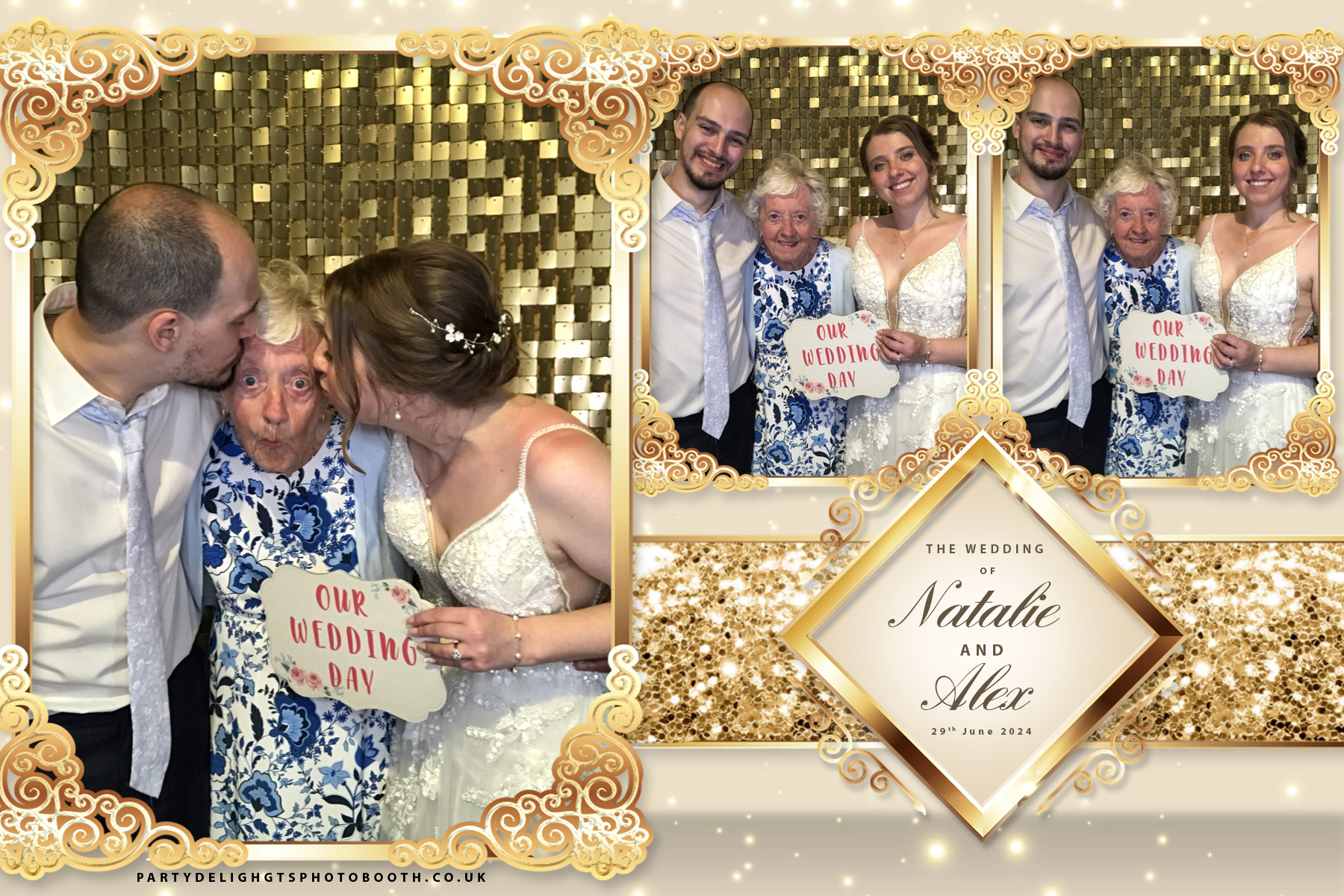 Natalie and Alex's Wedding | View more photos from the event at gallery.partydelightsphotobooth.co.uk/u/PartyDelightsPhotoBooth/Natalie-and-Alexs-Wedding
