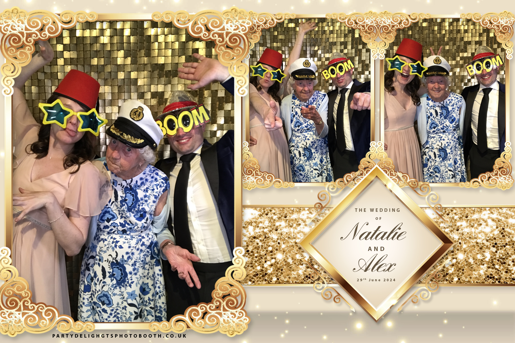 Natalie and Alex's Wedding | View more photos from the event at gallery.partydelightsphotobooth.co.uk/u/PartyDelightsPhotoBooth/Natalie-and-Alexs-Wedding