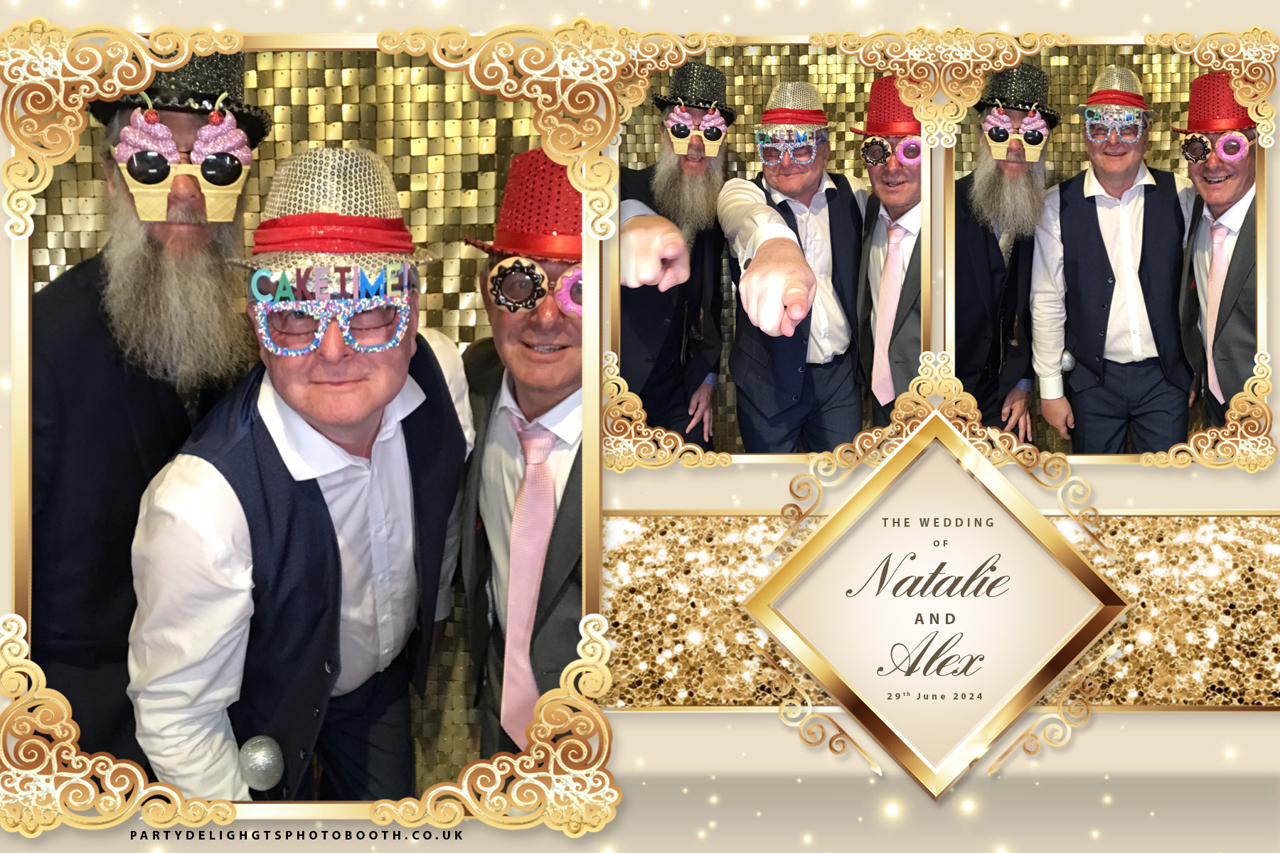 Natalie and Alex's Wedding | View more photos from the event at gallery.partydelightsphotobooth.co.uk/u/PartyDelightsPhotoBooth/Natalie-and-Alexs-Wedding
