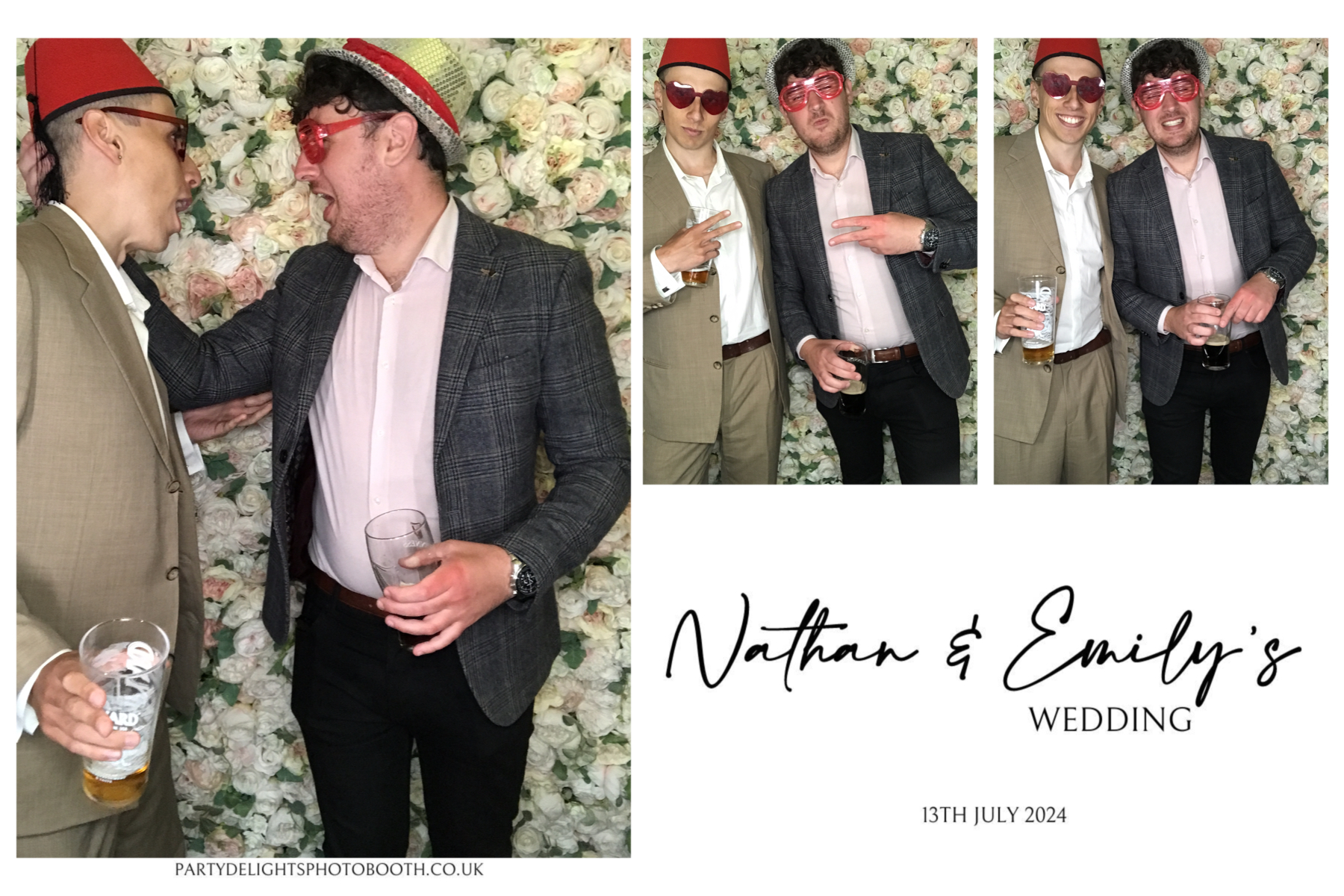 Nathan & Emily’s Wedding | View more photos from the event at gallery.partydelightsphotobooth.co.uk/u/PartyDelightsPhotoBooth/Nathan-Emily’s-Wedding