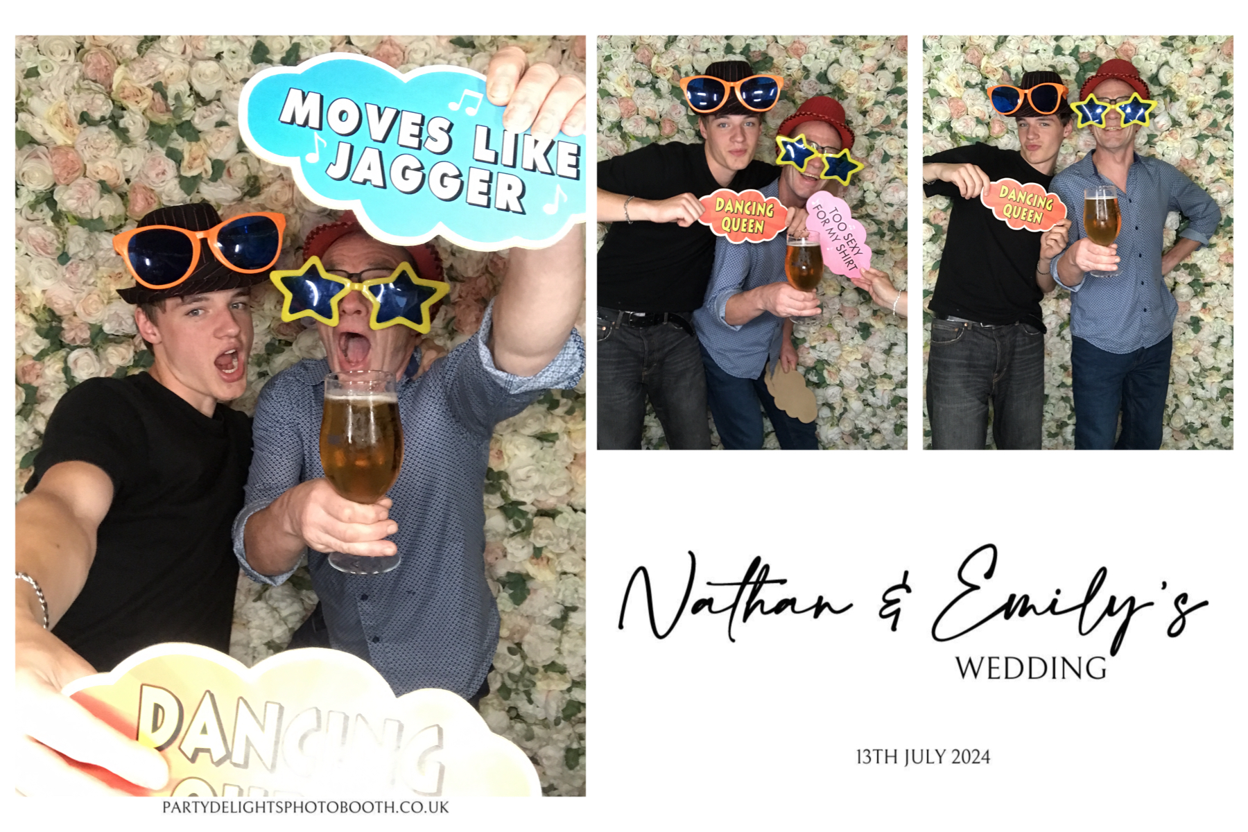 Nathan & Emily’s Wedding | View more photos from the event at gallery.partydelightsphotobooth.co.uk/u/PartyDelightsPhotoBooth/Nathan-Emily’s-Wedding