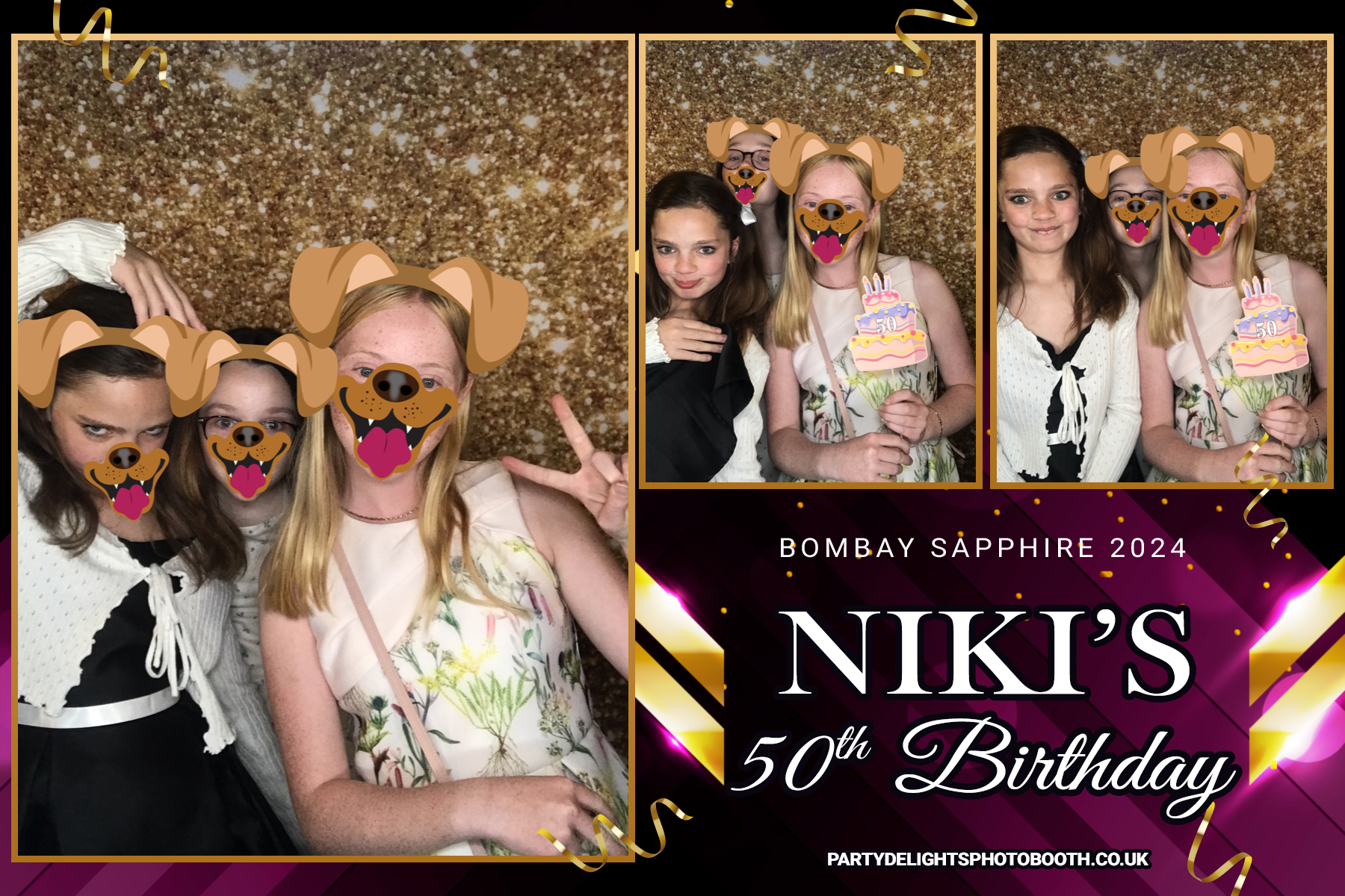 Niki's 50th Birthday | View more photos from the event at gallery.partydelightsphotobooth.co.uk/u/PartyDelightsPhotoBooth/Nikis-50th-Birthday