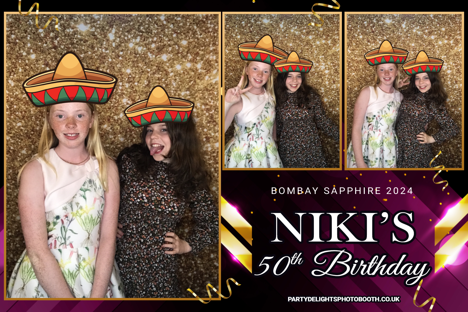 Niki's 50th Birthday | View more photos from the event at gallery.partydelightsphotobooth.co.uk/u/PartyDelightsPhotoBooth/Nikis-50th-Birthday