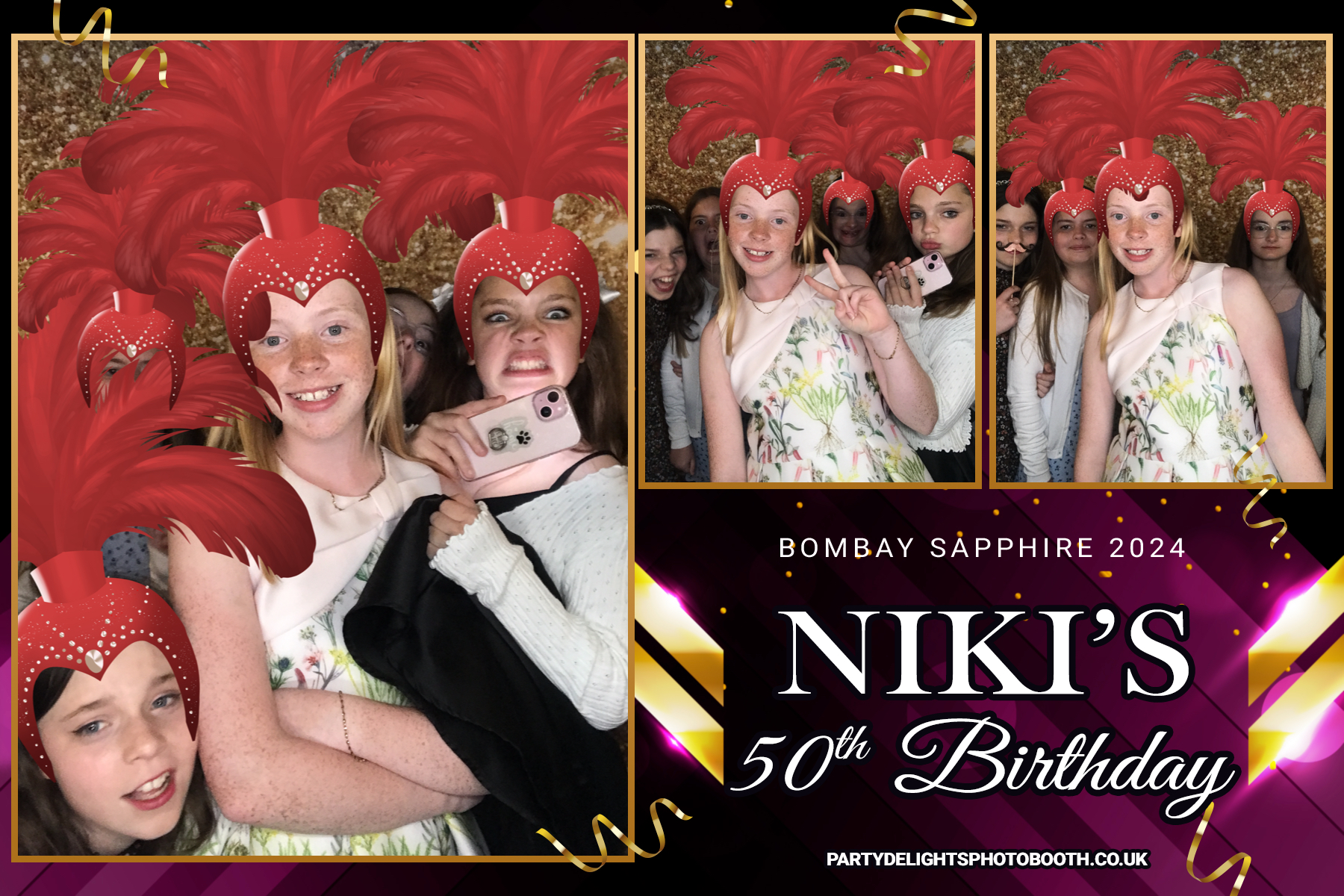 Niki's 50th Birthday | View more photos from the event at gallery.partydelightsphotobooth.co.uk/u/PartyDelightsPhotoBooth/Nikis-50th-Birthday