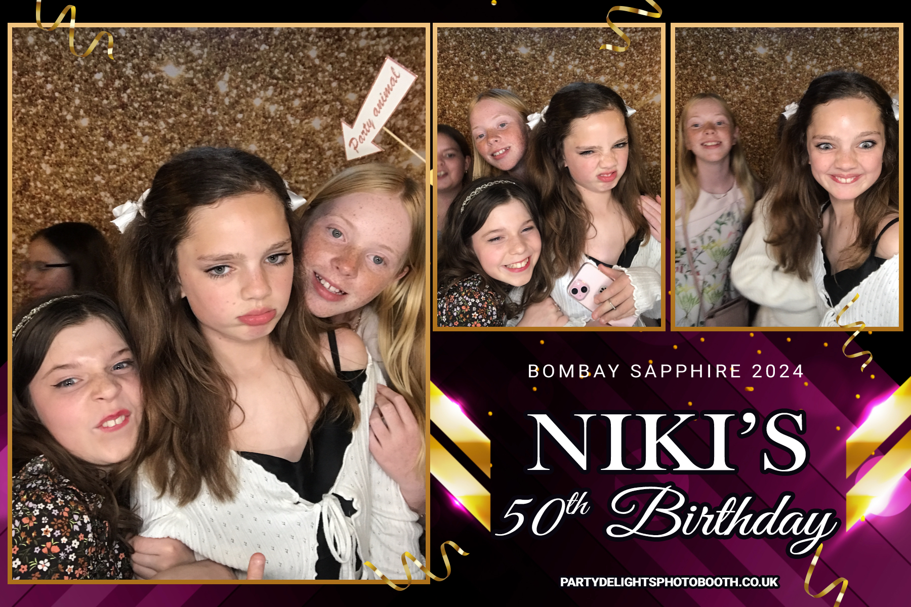 Niki's 50th Birthday | View more photos from the event at gallery.partydelightsphotobooth.co.uk/u/PartyDelightsPhotoBooth/Nikis-50th-Birthday
