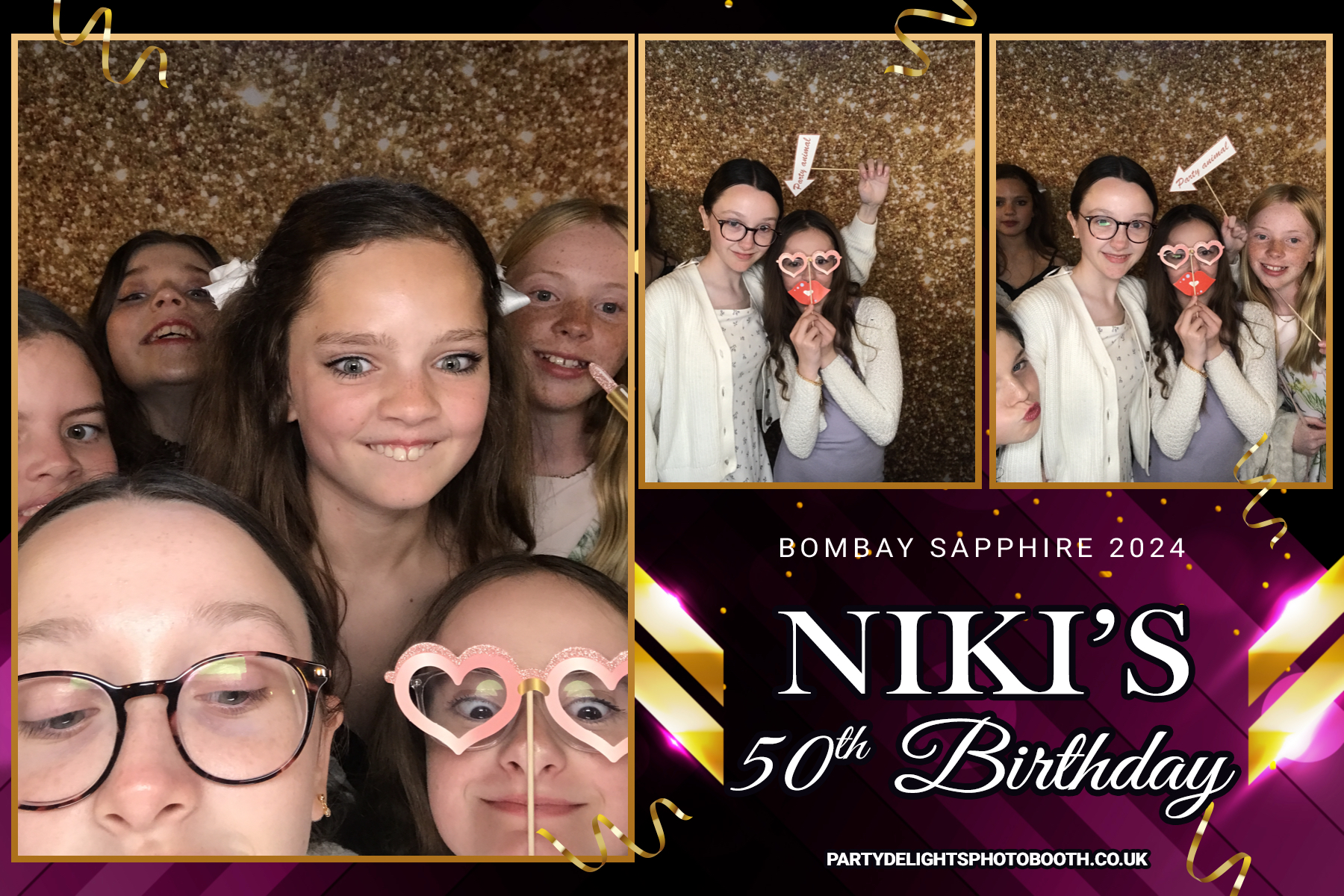 Niki's 50th Birthday | View more photos from the event at gallery.partydelightsphotobooth.co.uk/u/PartyDelightsPhotoBooth/Nikis-50th-Birthday