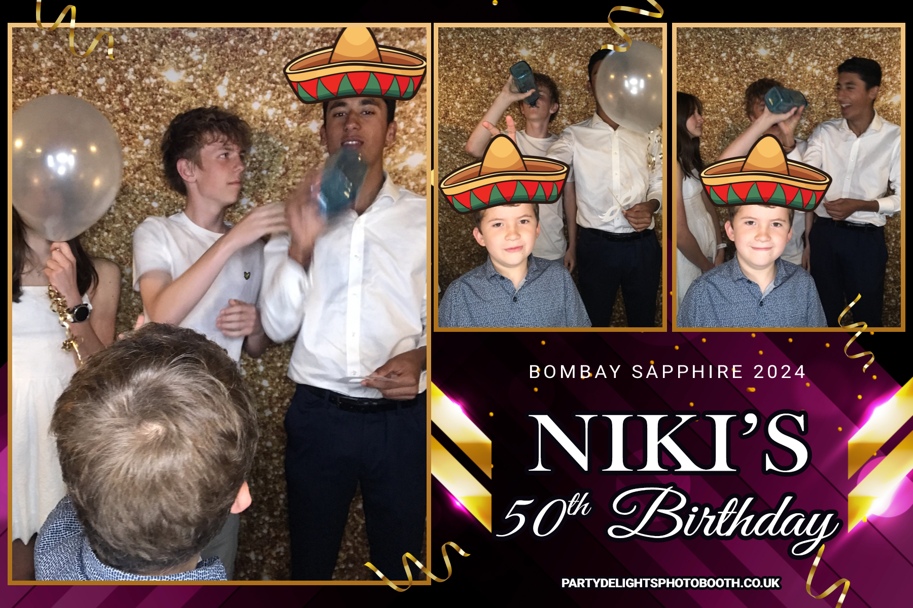 Niki's 50th Birthday | View more photos from the event at gallery.partydelightsphotobooth.co.uk/u/PartyDelightsPhotoBooth/Nikis-50th-Birthday
