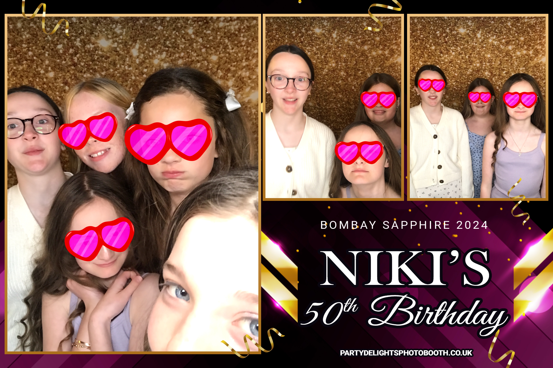 Niki's 50th Birthday | View more photos from the event at gallery.partydelightsphotobooth.co.uk/u/PartyDelightsPhotoBooth/Nikis-50th-Birthday