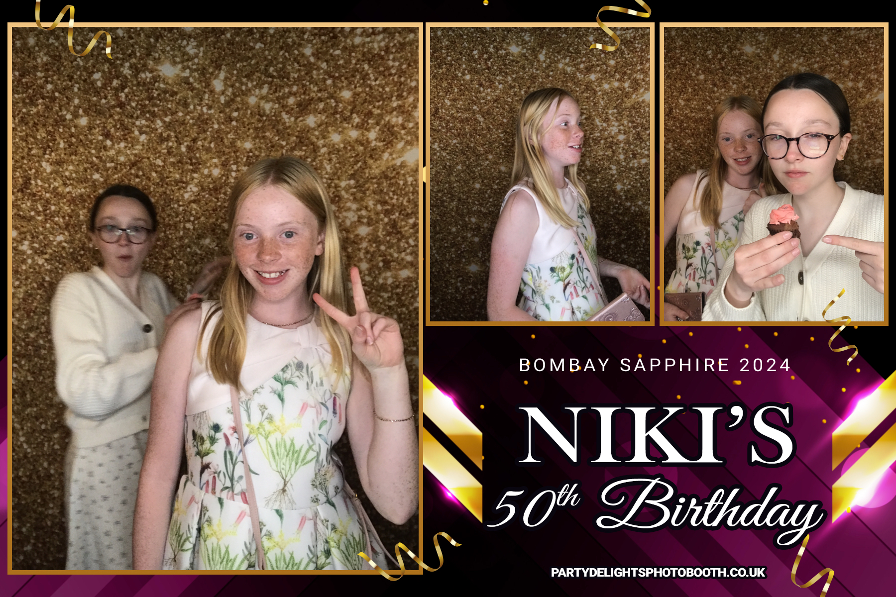 Niki's 50th Birthday | View more photos from the event at gallery.partydelightsphotobooth.co.uk/u/PartyDelightsPhotoBooth/Nikis-50th-Birthday