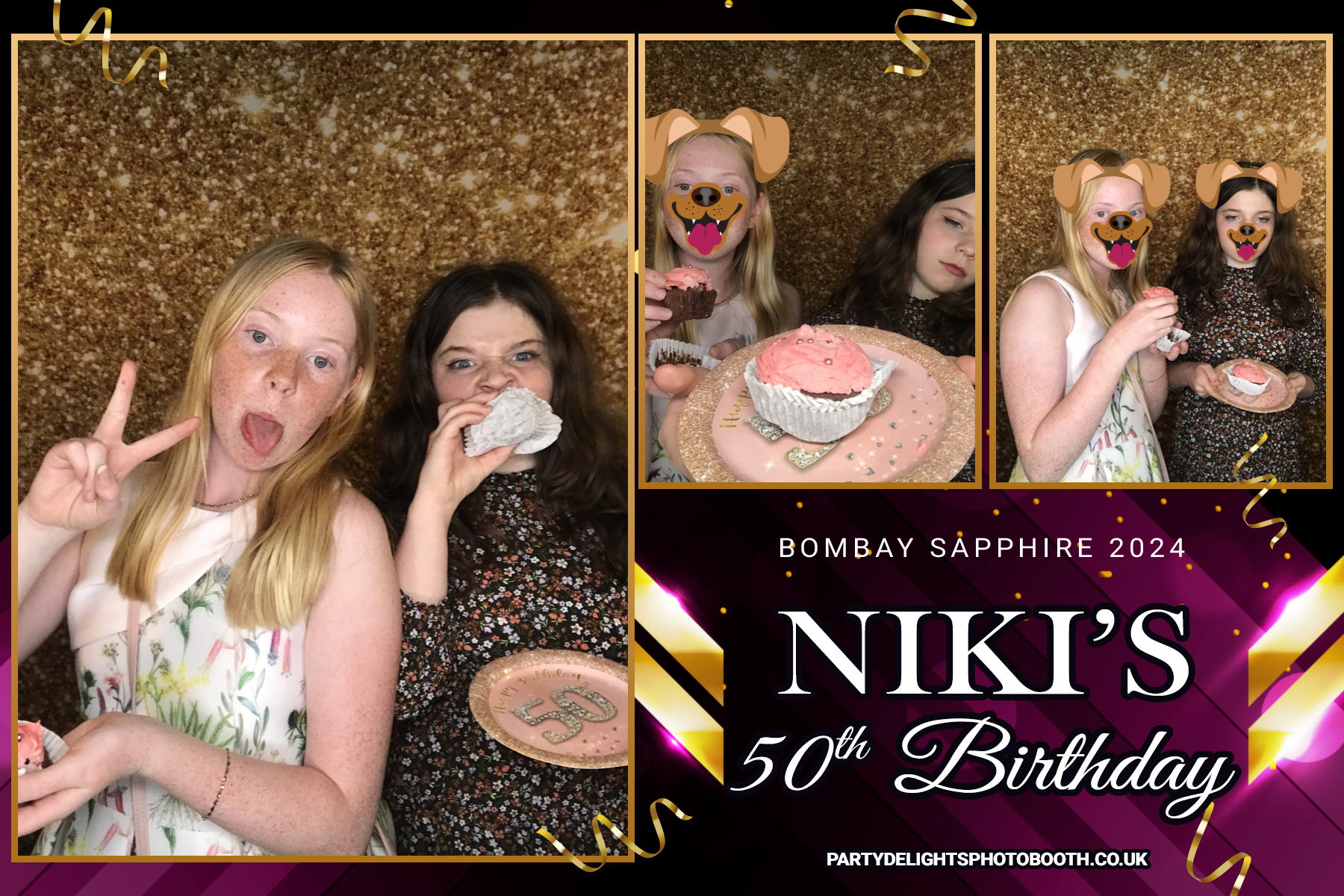 Niki's 50th Birthday | View more photos from the event at gallery.partydelightsphotobooth.co.uk/u/PartyDelightsPhotoBooth/Nikis-50th-Birthday