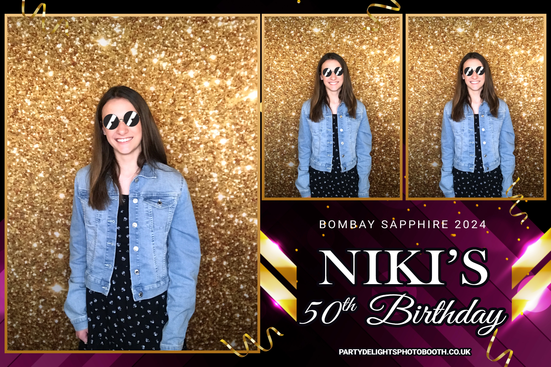 Niki's 50th Birthday | View more photos from the event at gallery.partydelightsphotobooth.co.uk/u/PartyDelightsPhotoBooth/Nikis-50th-Birthday