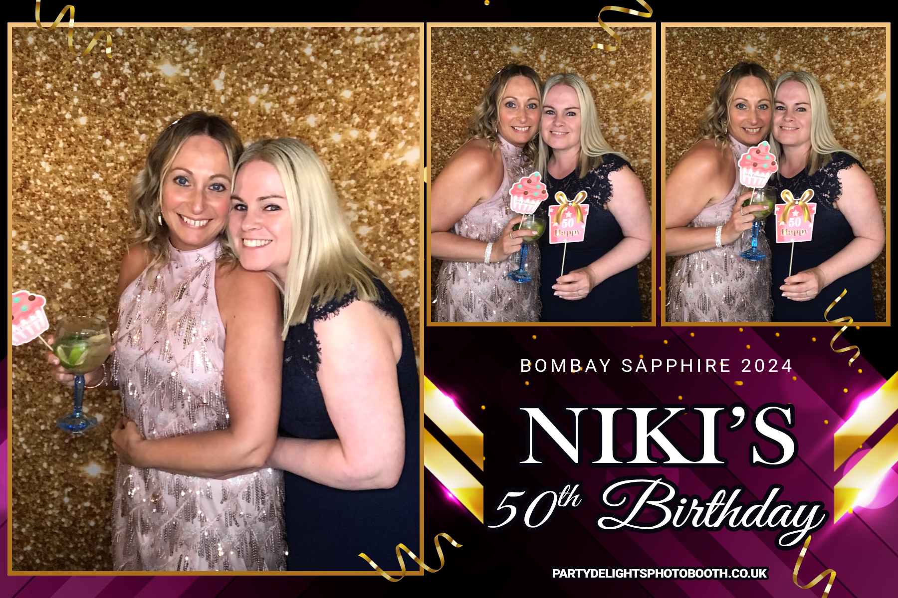 Niki's 50th Birthday | View more photos from the event at gallery.partydelightsphotobooth.co.uk/u/PartyDelightsPhotoBooth/Nikis-50th-Birthday