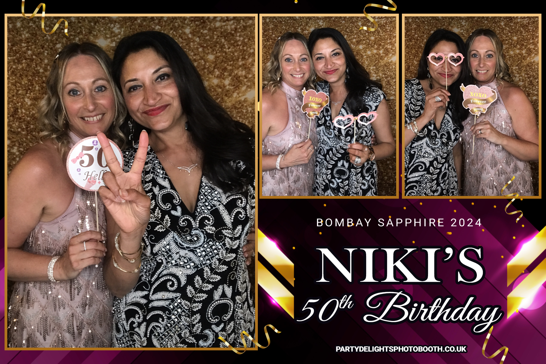 Niki's 50th Birthday | View more photos from the event at gallery.partydelightsphotobooth.co.uk/u/PartyDelightsPhotoBooth/Nikis-50th-Birthday
