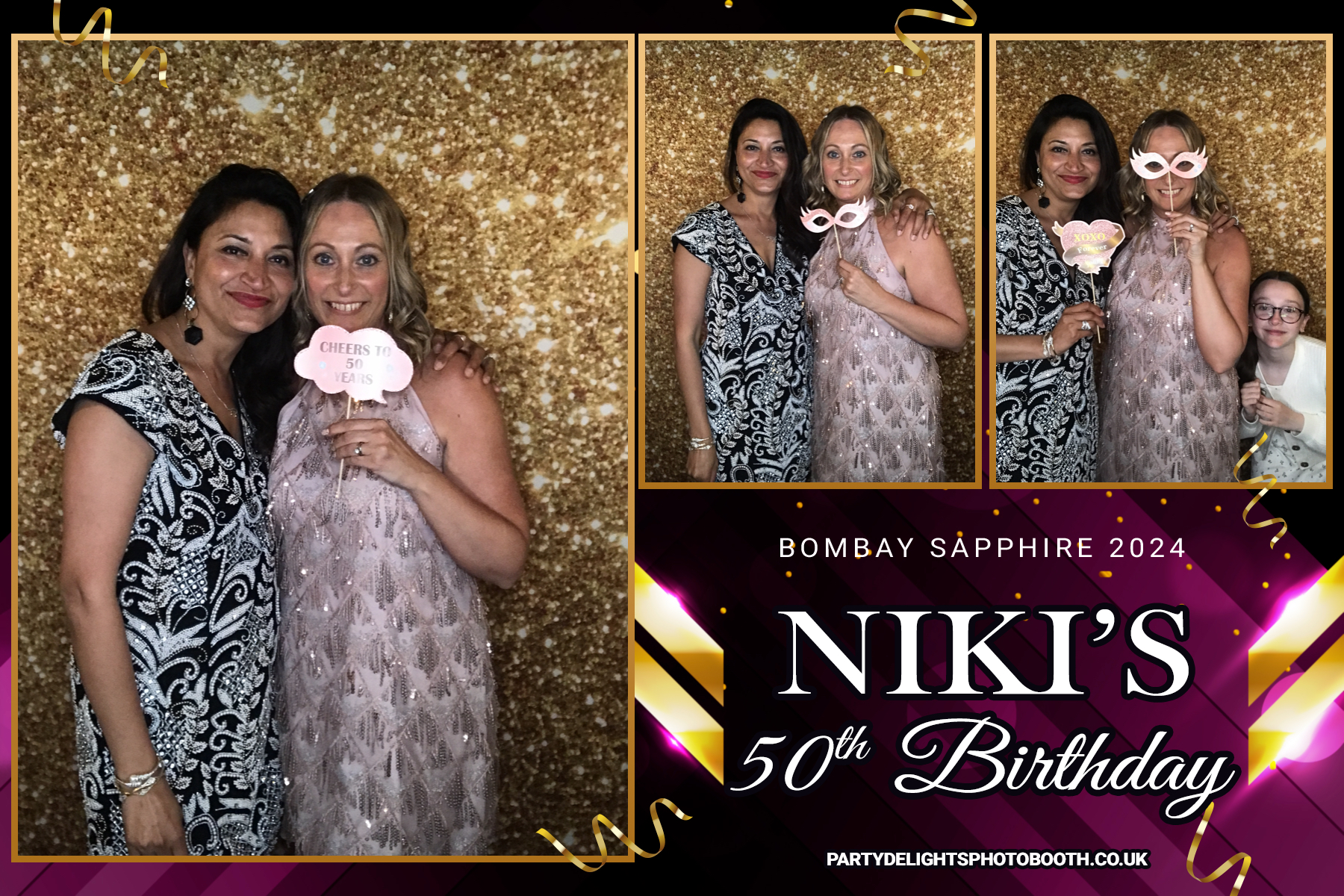 Niki's 50th Birthday | View more photos from the event at gallery.partydelightsphotobooth.co.uk/u/PartyDelightsPhotoBooth/Nikis-50th-Birthday