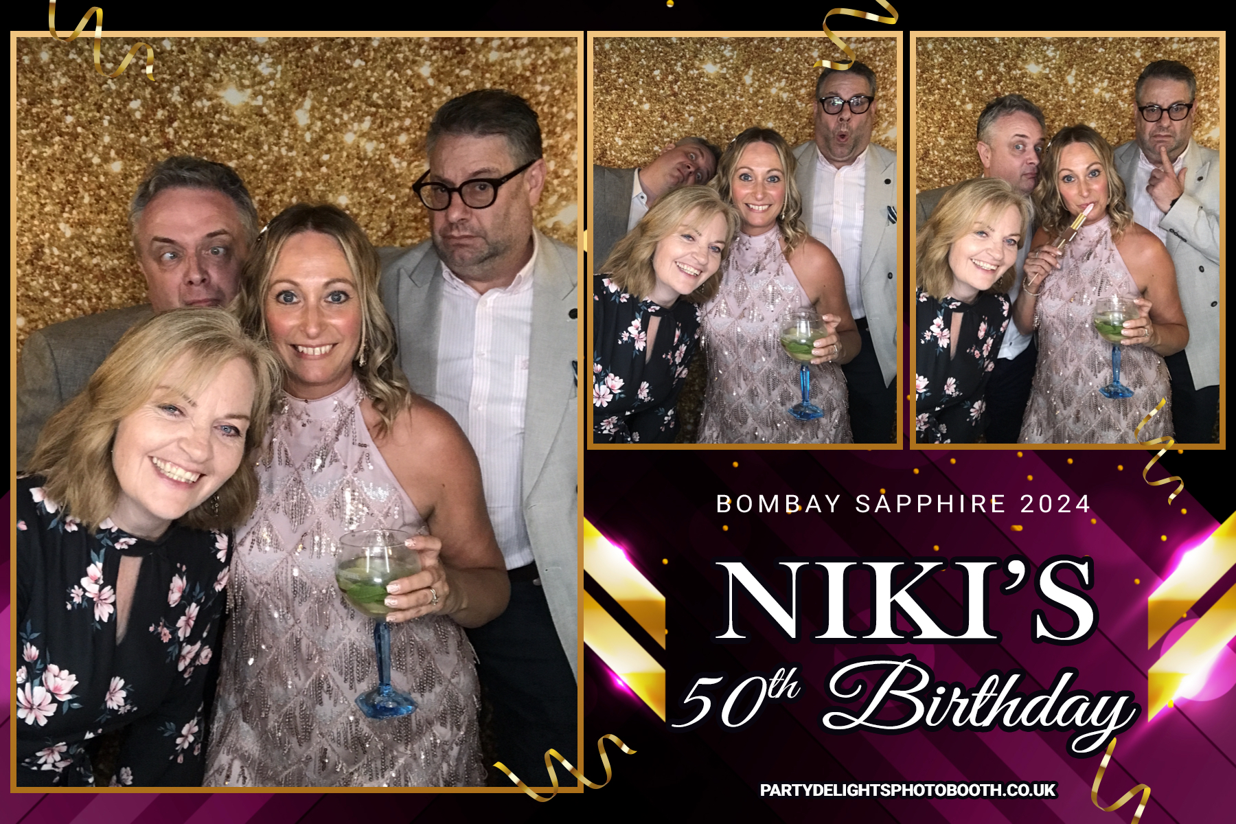 Niki's 50th Birthday | View more photos from the event at gallery.partydelightsphotobooth.co.uk/u/PartyDelightsPhotoBooth/Nikis-50th-Birthday