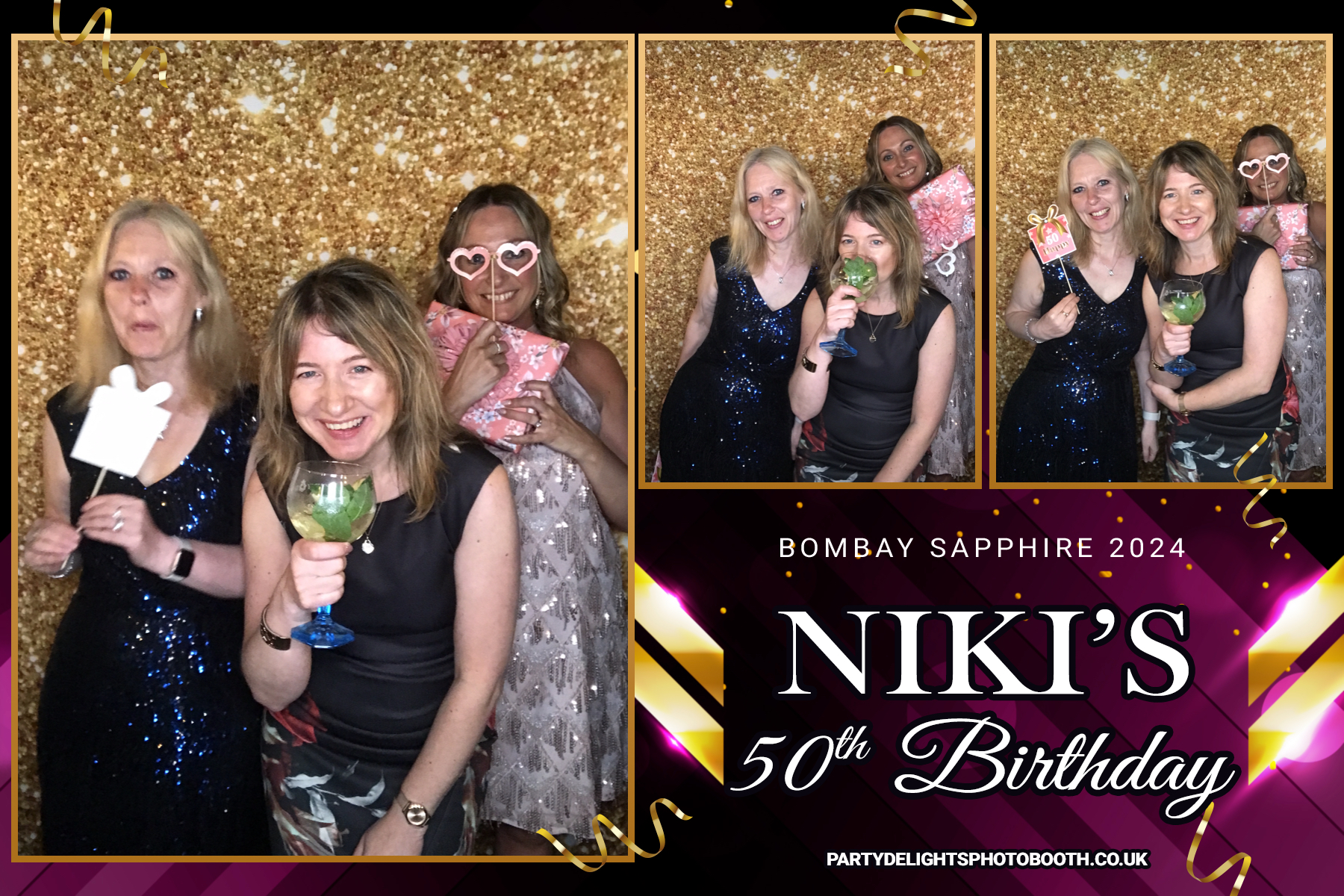 Niki's 50th Birthday | View more photos from the event at gallery.partydelightsphotobooth.co.uk/u/PartyDelightsPhotoBooth/Nikis-50th-Birthday