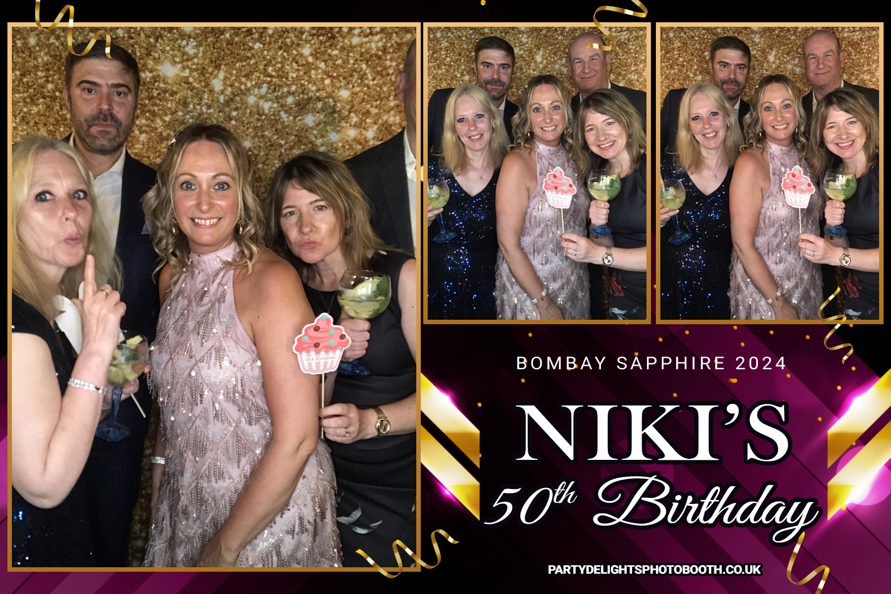 Niki's 50th Birthday | View more photos from the event at gallery.partydelightsphotobooth.co.uk/u/PartyDelightsPhotoBooth/Nikis-50th-Birthday