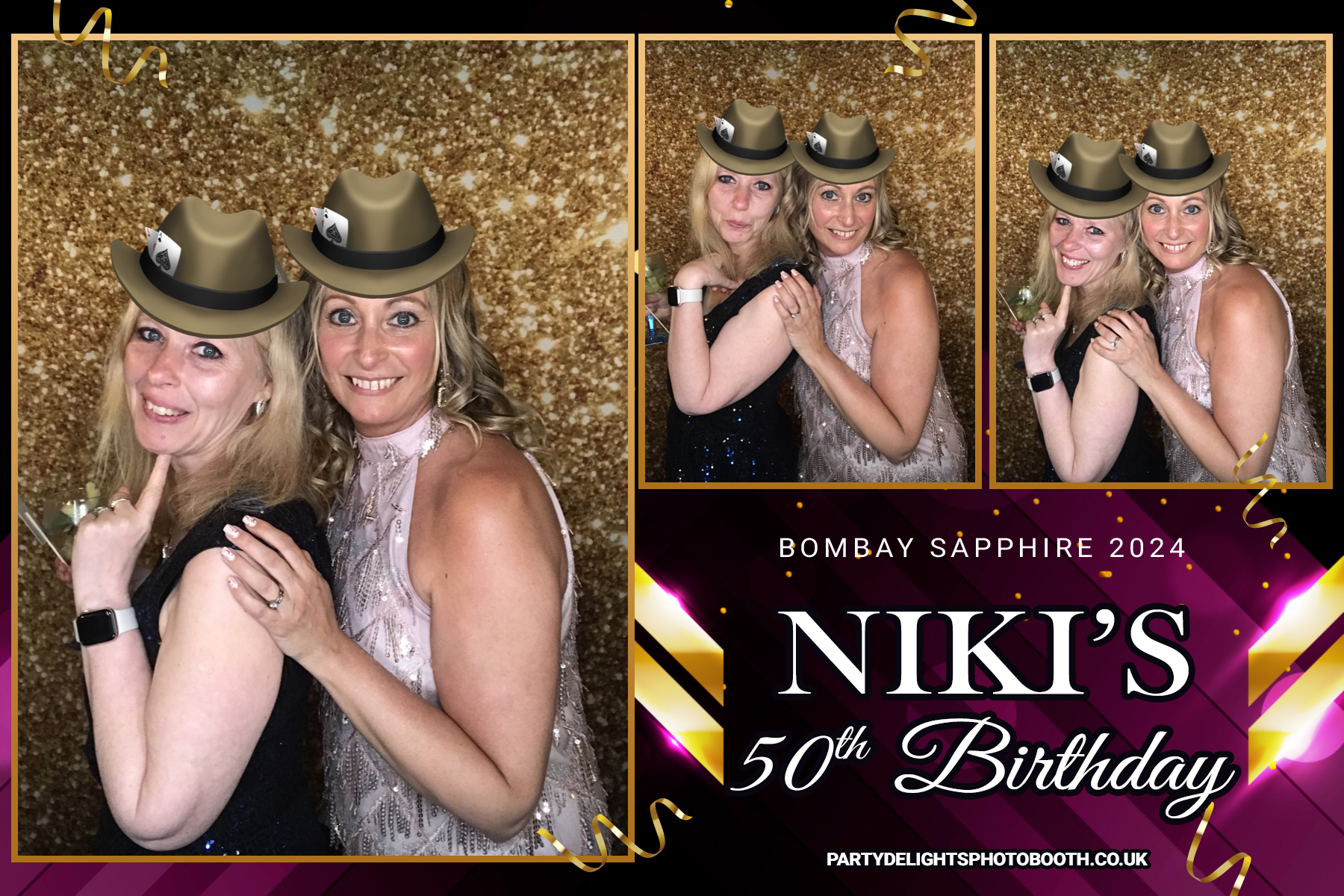 Niki's 50th Birthday | View more photos from the event at gallery.partydelightsphotobooth.co.uk/u/PartyDelightsPhotoBooth/Nikis-50th-Birthday