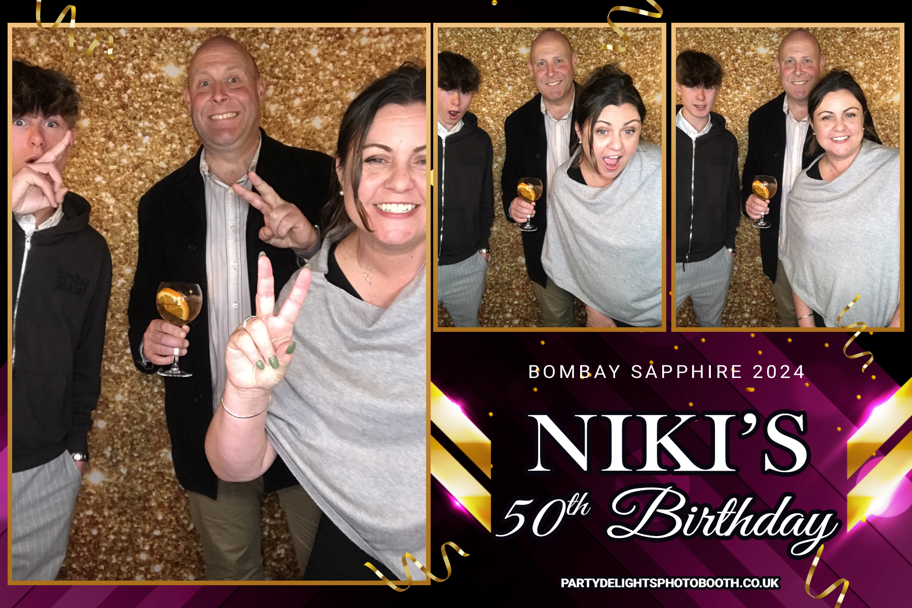 Niki's 50th Birthday | View more photos from the event at gallery.partydelightsphotobooth.co.uk/u/PartyDelightsPhotoBooth/Nikis-50th-Birthday