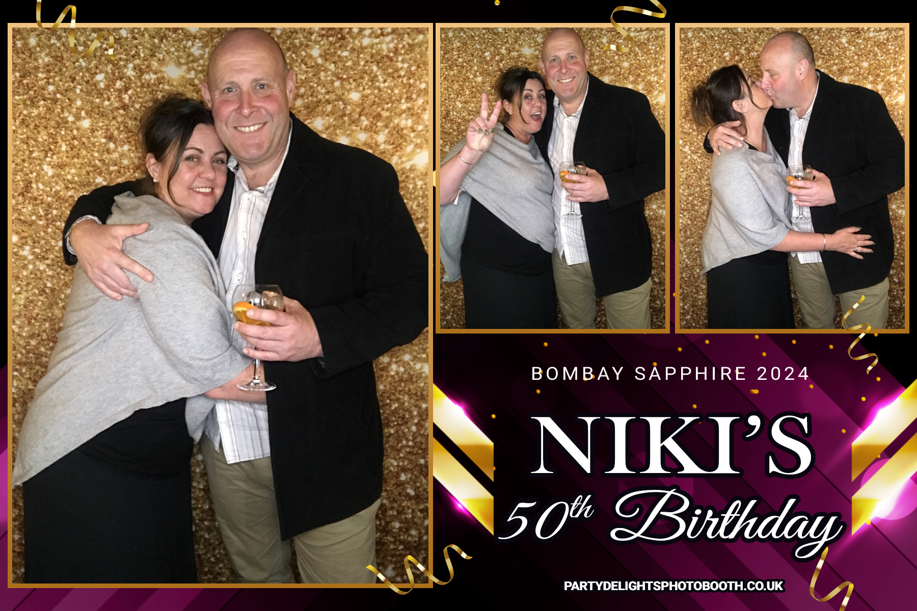 Niki's 50th Birthday | View more photos from the event at gallery.partydelightsphotobooth.co.uk/u/PartyDelightsPhotoBooth/Nikis-50th-Birthday