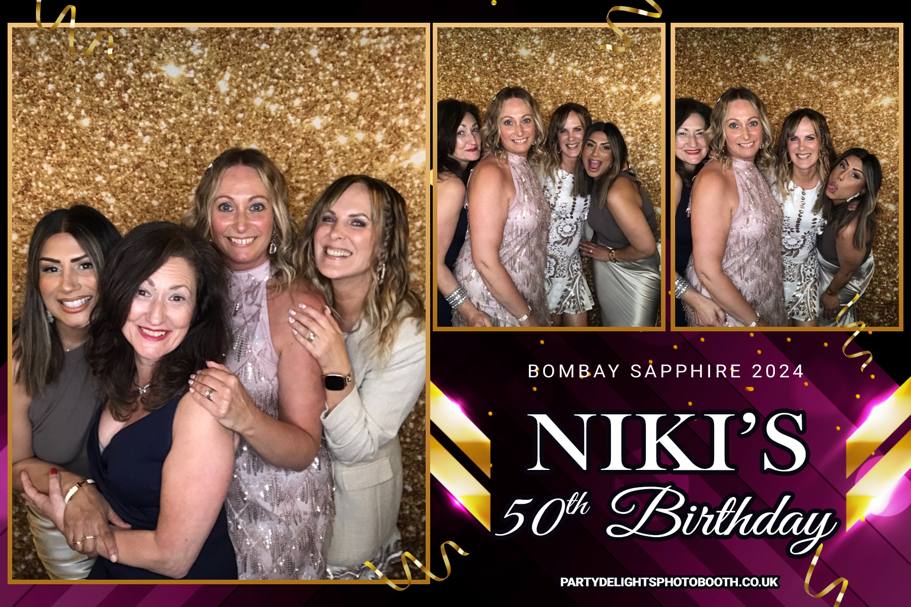 Niki's 50th Birthday | View more photos from the event at gallery.partydelightsphotobooth.co.uk/u/PartyDelightsPhotoBooth/Nikis-50th-Birthday