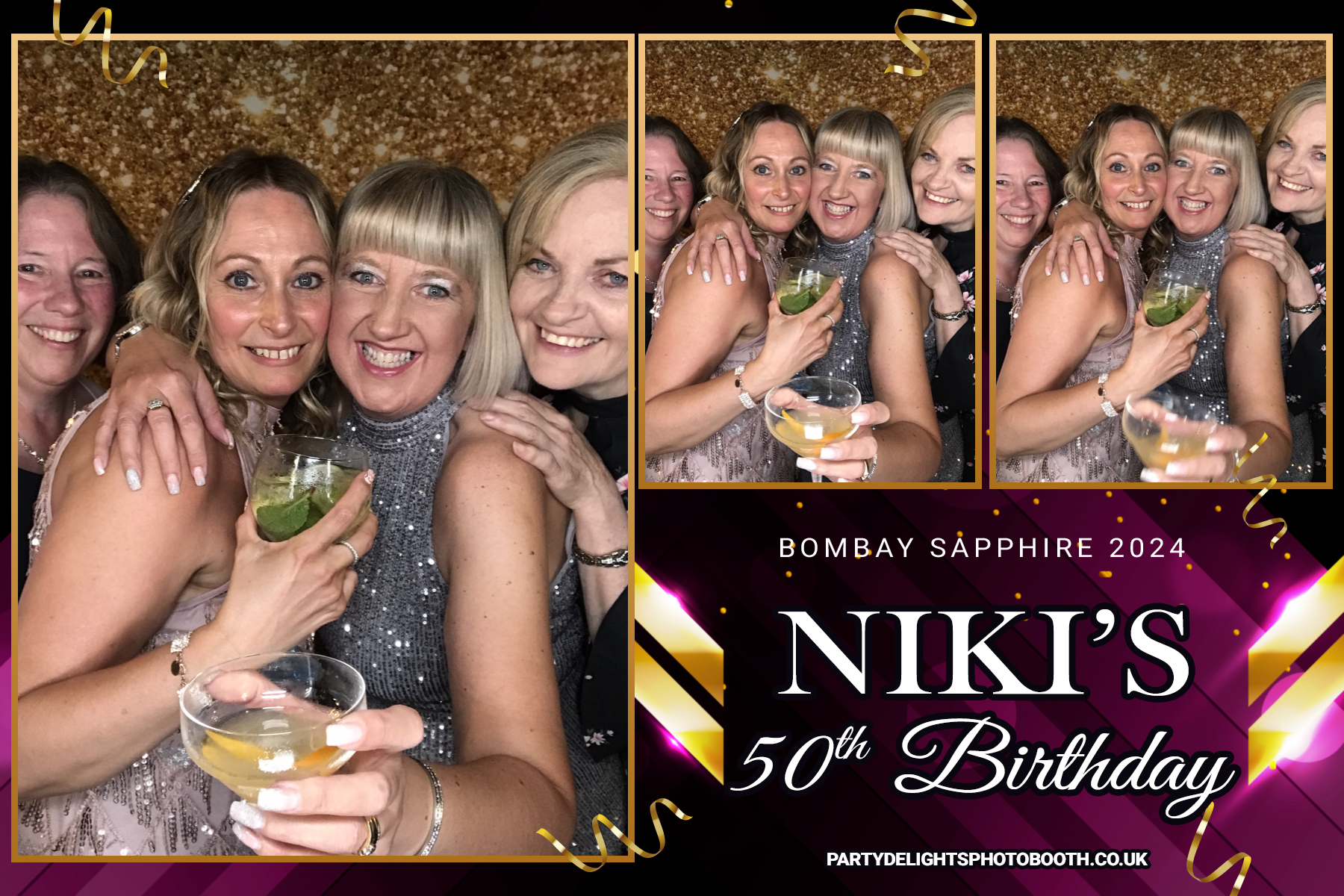 Niki's 50th Birthday | View more photos from the event at gallery.partydelightsphotobooth.co.uk/u/PartyDelightsPhotoBooth/Nikis-50th-Birthday
