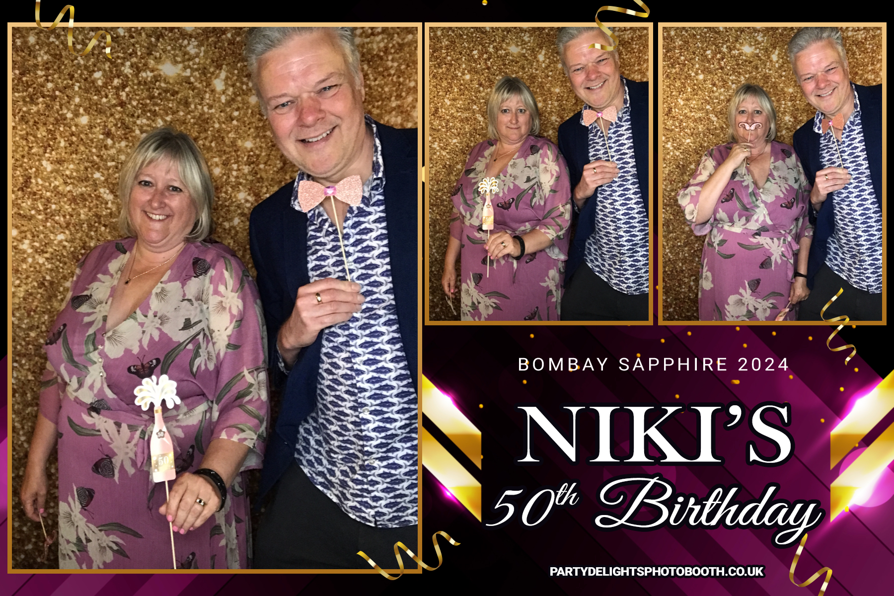Niki's 50th Birthday | View more photos from the event at gallery.partydelightsphotobooth.co.uk/u/PartyDelightsPhotoBooth/Nikis-50th-Birthday