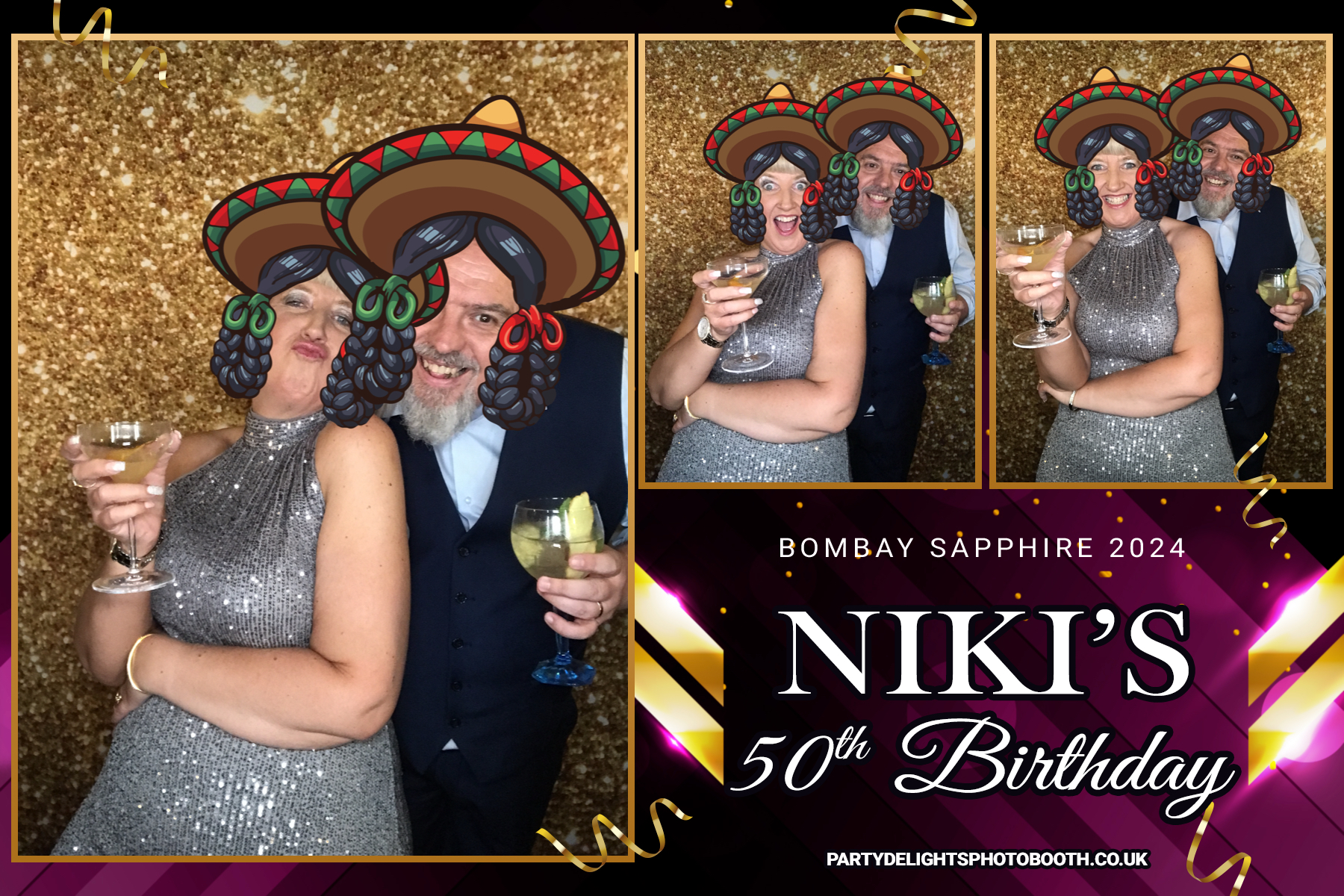 Niki's 50th Birthday | View more photos from the event at gallery.partydelightsphotobooth.co.uk/u/PartyDelightsPhotoBooth/Nikis-50th-Birthday